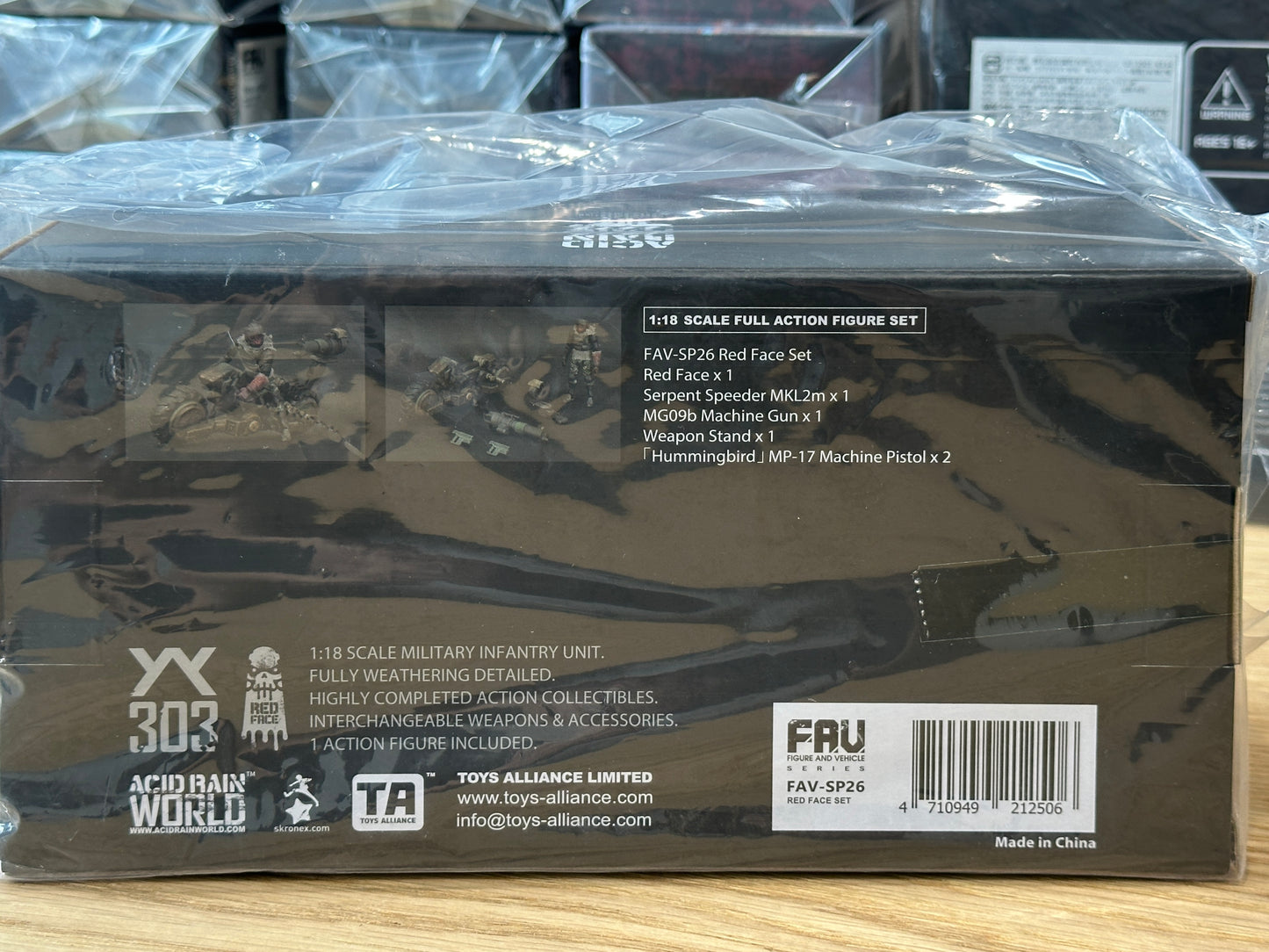 Acid Rain FAV-SP26 Red Face Set アシッドレイン