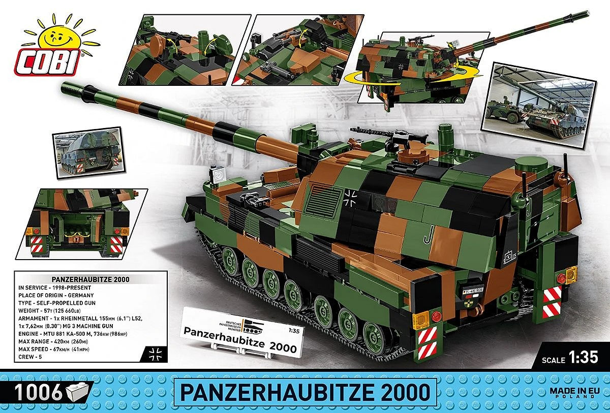 コビー COBI 2628 Panzerhaubitze 2000 自走砲 1/35