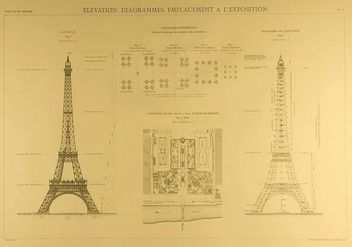 Oxford オックスフォード ブリックマニア フランス エッフェル塔 Brickomania France Eiffel Tower BM35238 ブロック玩具