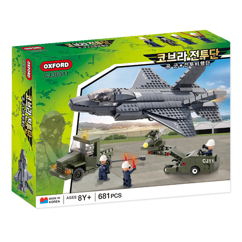 Oxford オックスフォード コブラ 戦闘機中隊 空軍 Cobra Fighter Squadron Air Force CJ36511 ミリタリーブロック玩具