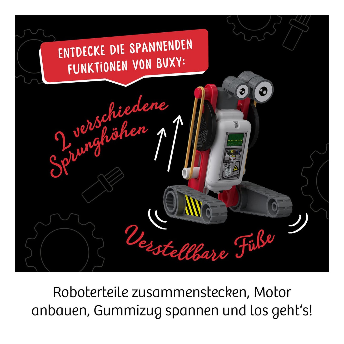 KOSMOS コスモス ReBotz - Buxy バクシー KOSMOS実験キット ロボット ドイツ直輸入品 617042