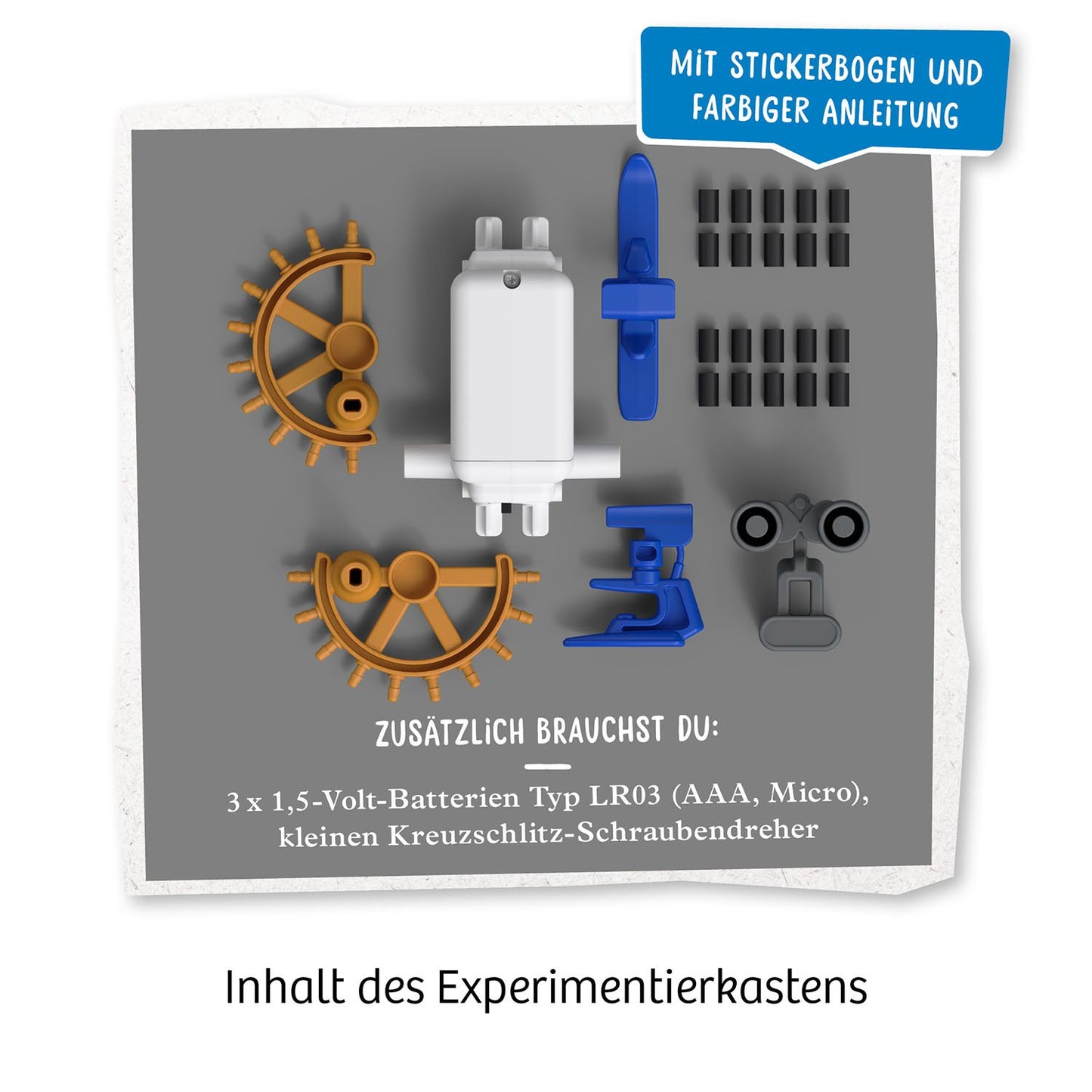 KOSMOS コスモス ReBotz - Rusty ラスティ KOSMOS実験キット ロボット ドイツ直輸入品 617059