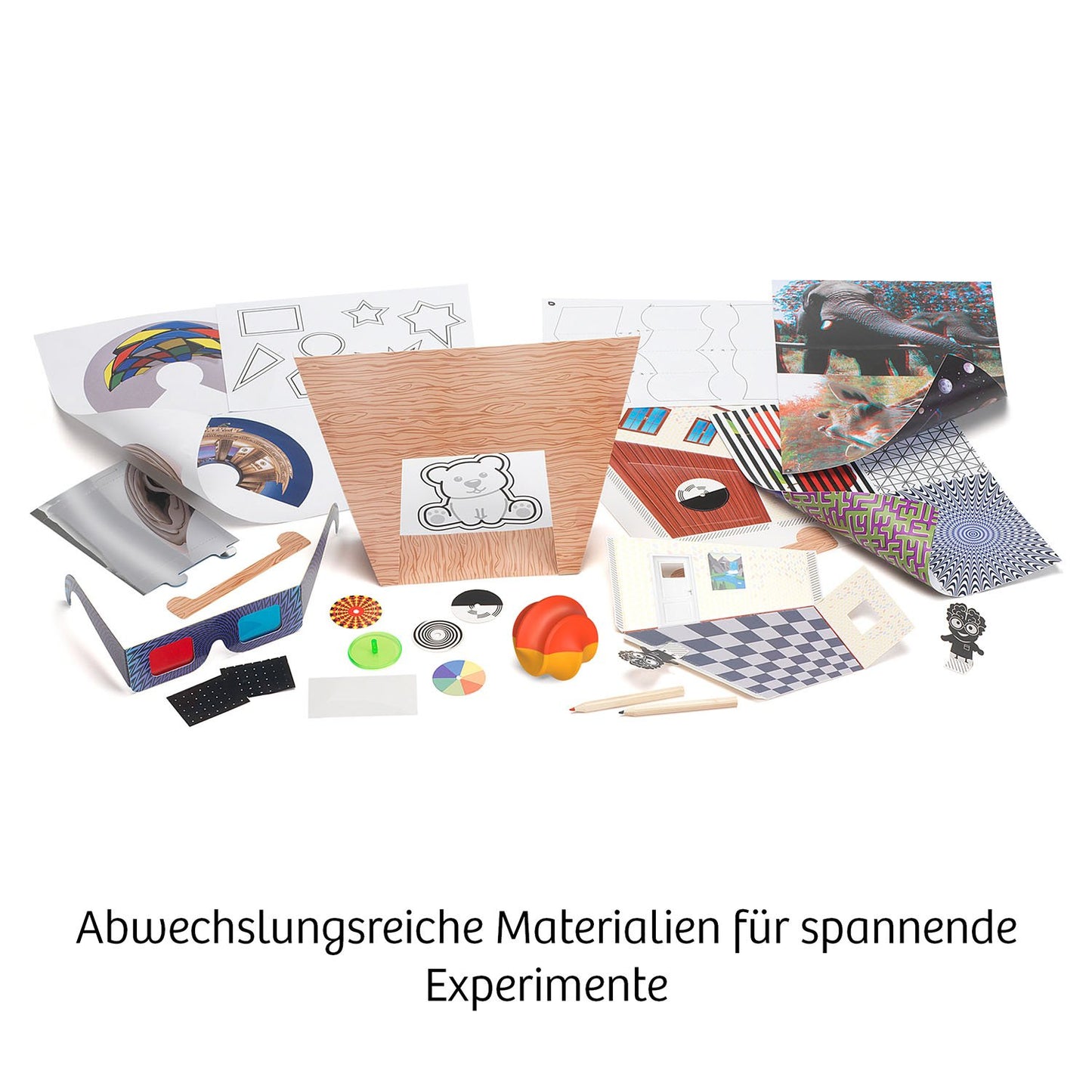 KOSMOS コスモス Fun Science Brain Tricks サイエンスブレイントリック KOSMOS実験キット ドイツ直輸入品 617530