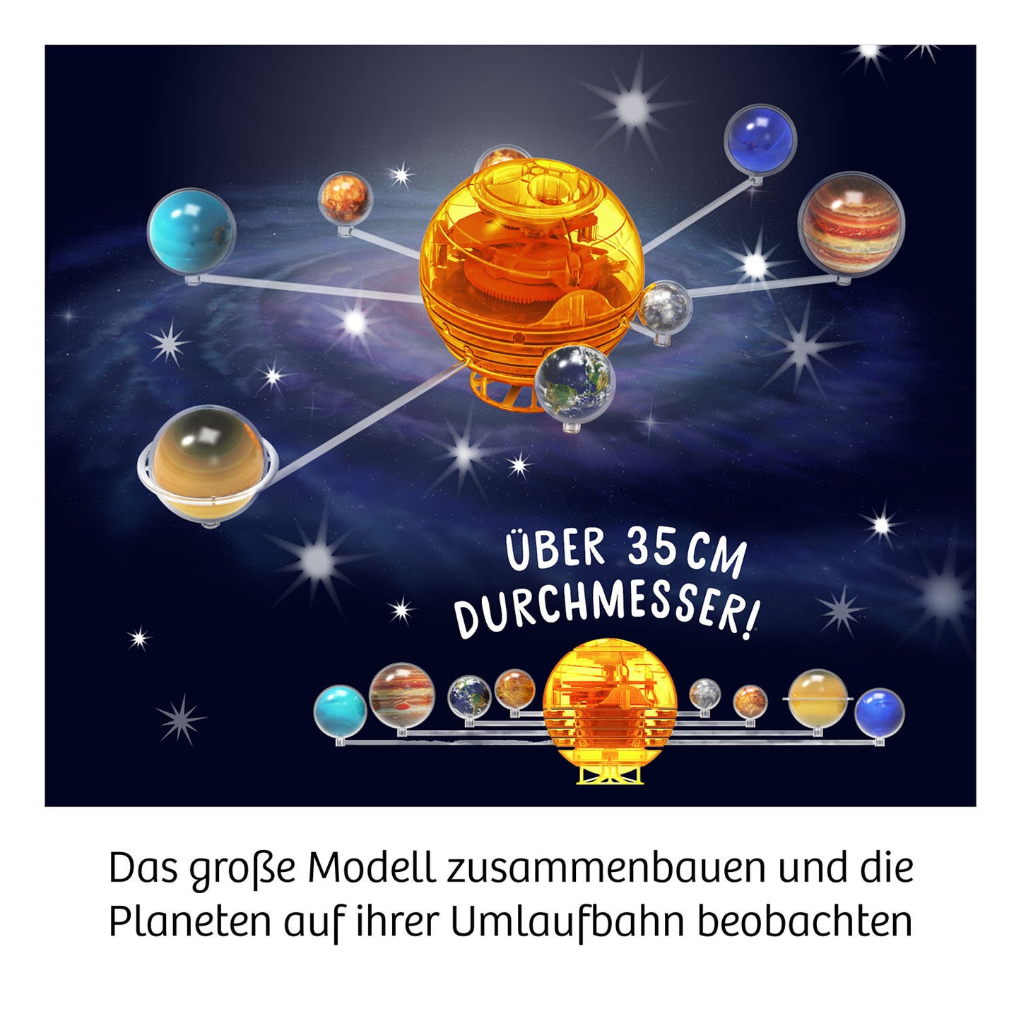 KOSMOS コスモス Solar System ソーラーシステム 知育玩具 天体模型 ドイツ直輸入 617097
