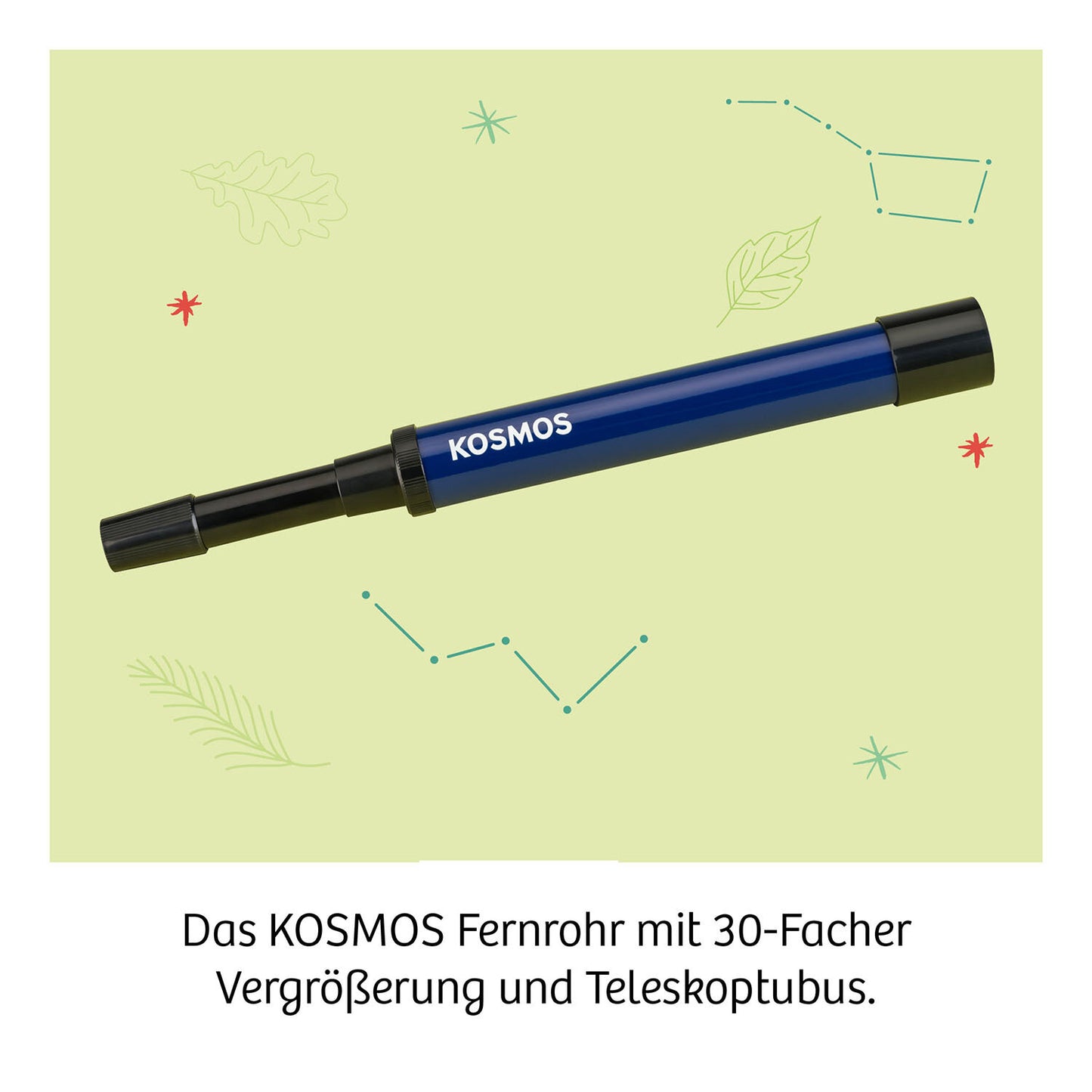 KOSMOS コスモス Telescope テレスコープ キッズ向け望遠鏡 玩具 ドイツ直輸入 617585
