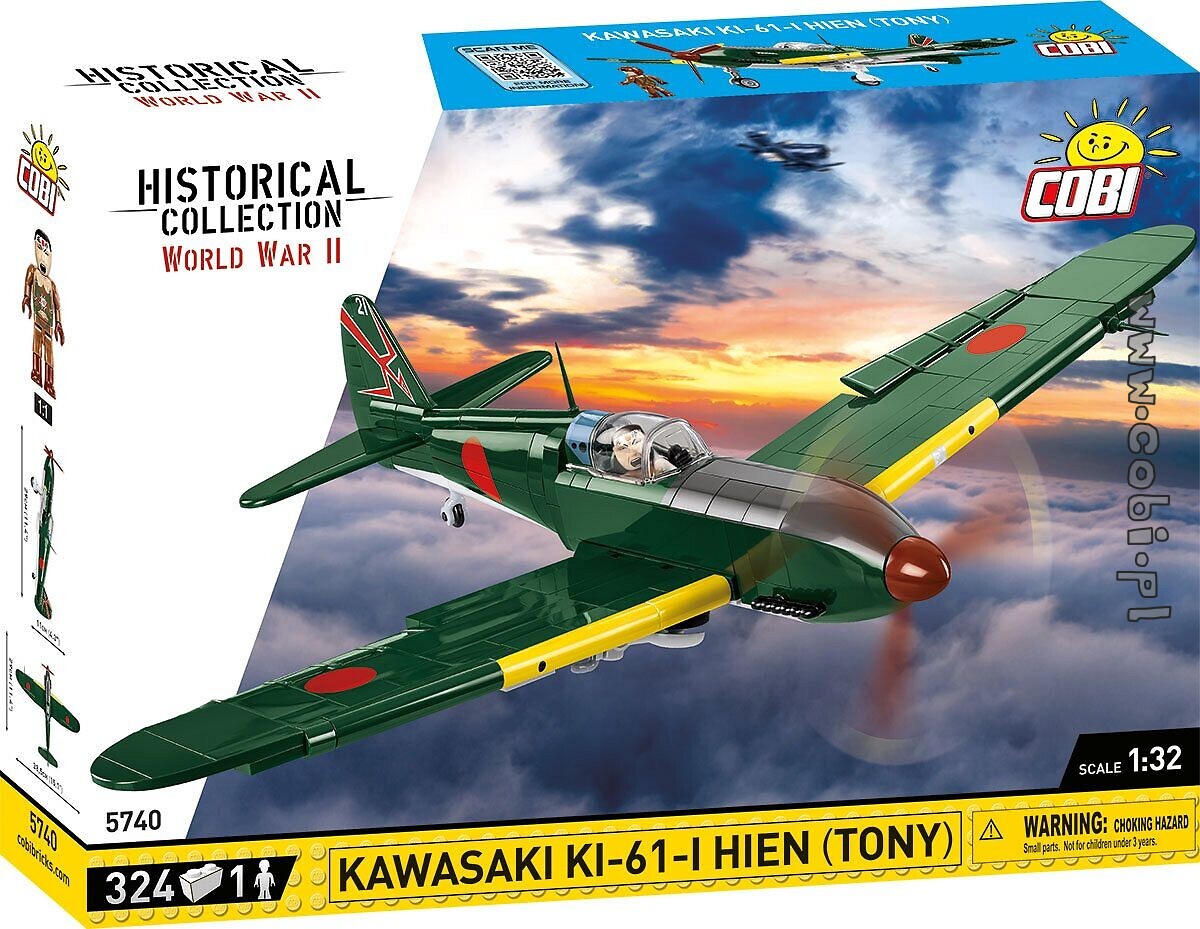 コビー COBI 5740 Kawasaki Ki-61-I Hien 'Tony' 川崎 飛燕