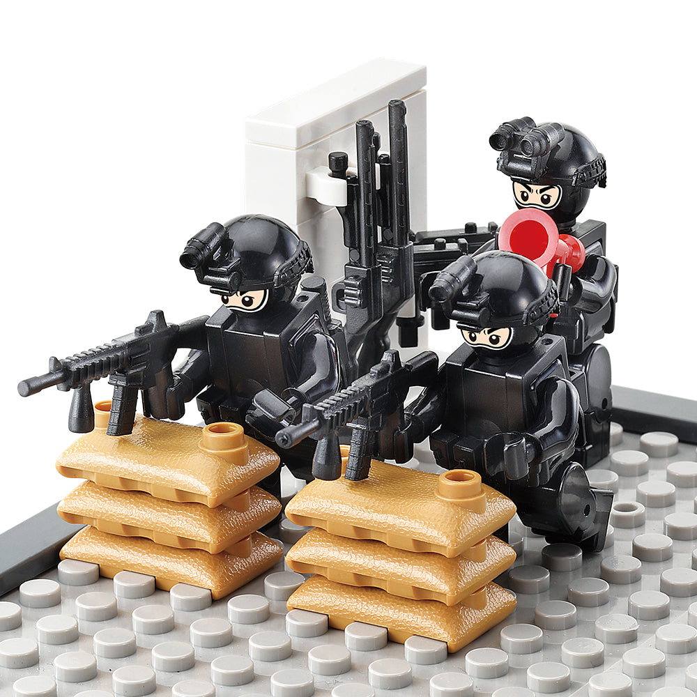 Oxford オックスフォード タウン 特攻隊訓練所 Town Special Forces Training Center ST33385 ブロック玩具