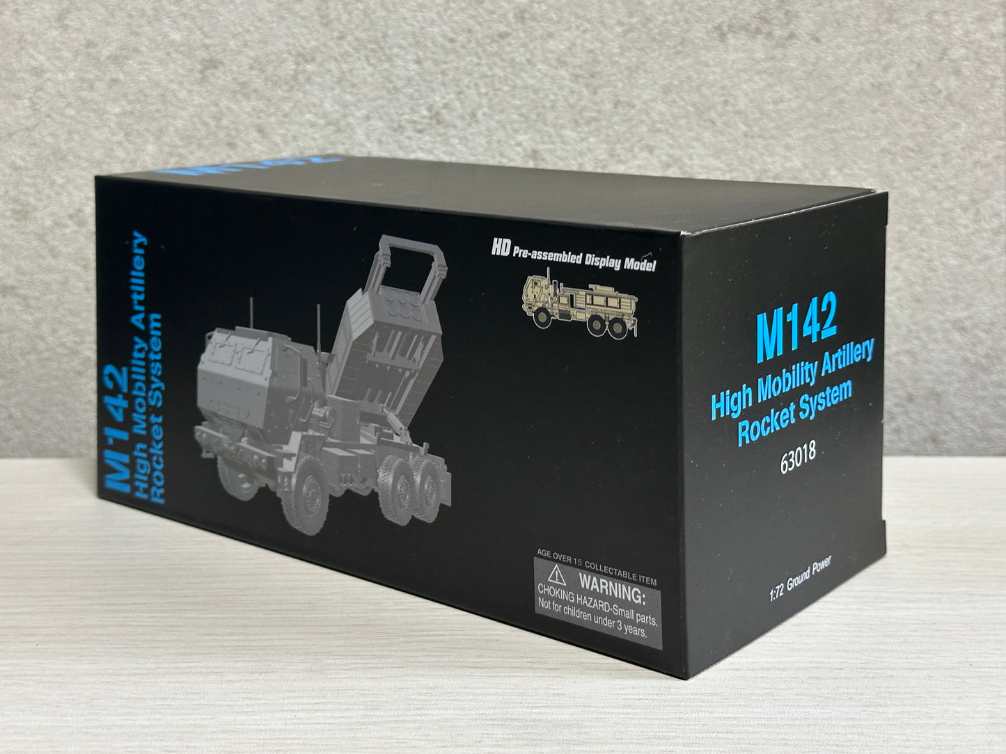 63018 1/72 U.S. M142 High Mobility Artillery Rocket System 米国のM142高機動ロケット砲システム
