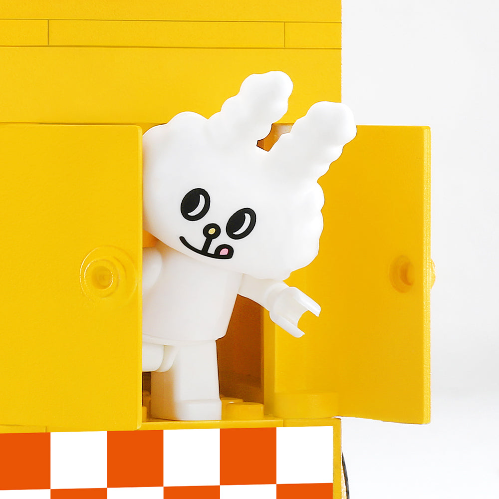 Oxford オックスフォード バニーコンビニ ピザトラック Bunni Konbiny BK3745 ブロック玩具