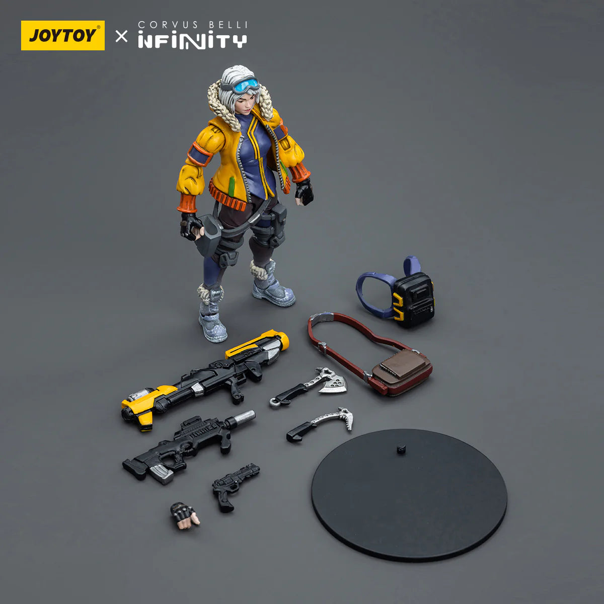 JOYTOY ジョイトイ Corvus Belli Infinity Nomads JT7608 1/18 アクションフィギュア Oktavia Grimsdottir lcebreaker's Harpooner