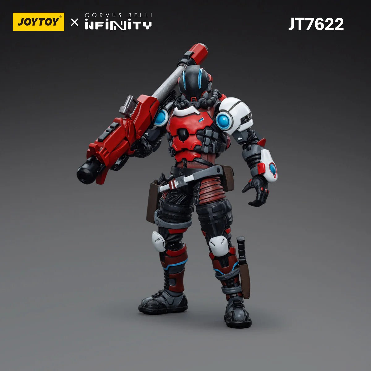 JOYTOY ジョイトイCorvus Belli Infinity Nomads 40K JT7622 1/18 アクションフィギュア Nomads Wildcats Polyvalent Tactical Unit #1 Man