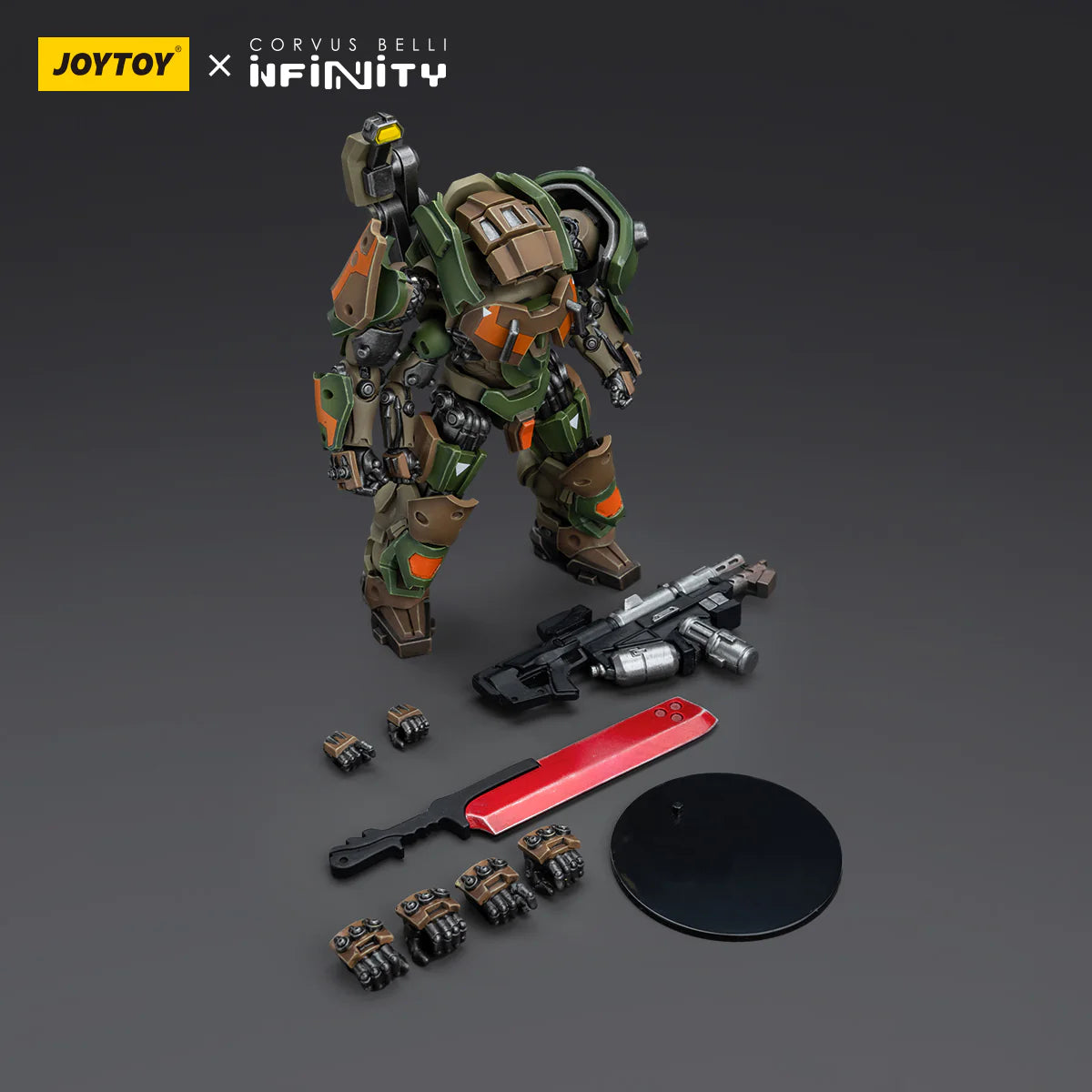 JOYTOY ジョイトイ Corvus Belli Infinity Nomads JT9435 1/18 アクションフィギュア Haqquilam Shakush Light Armored Unit