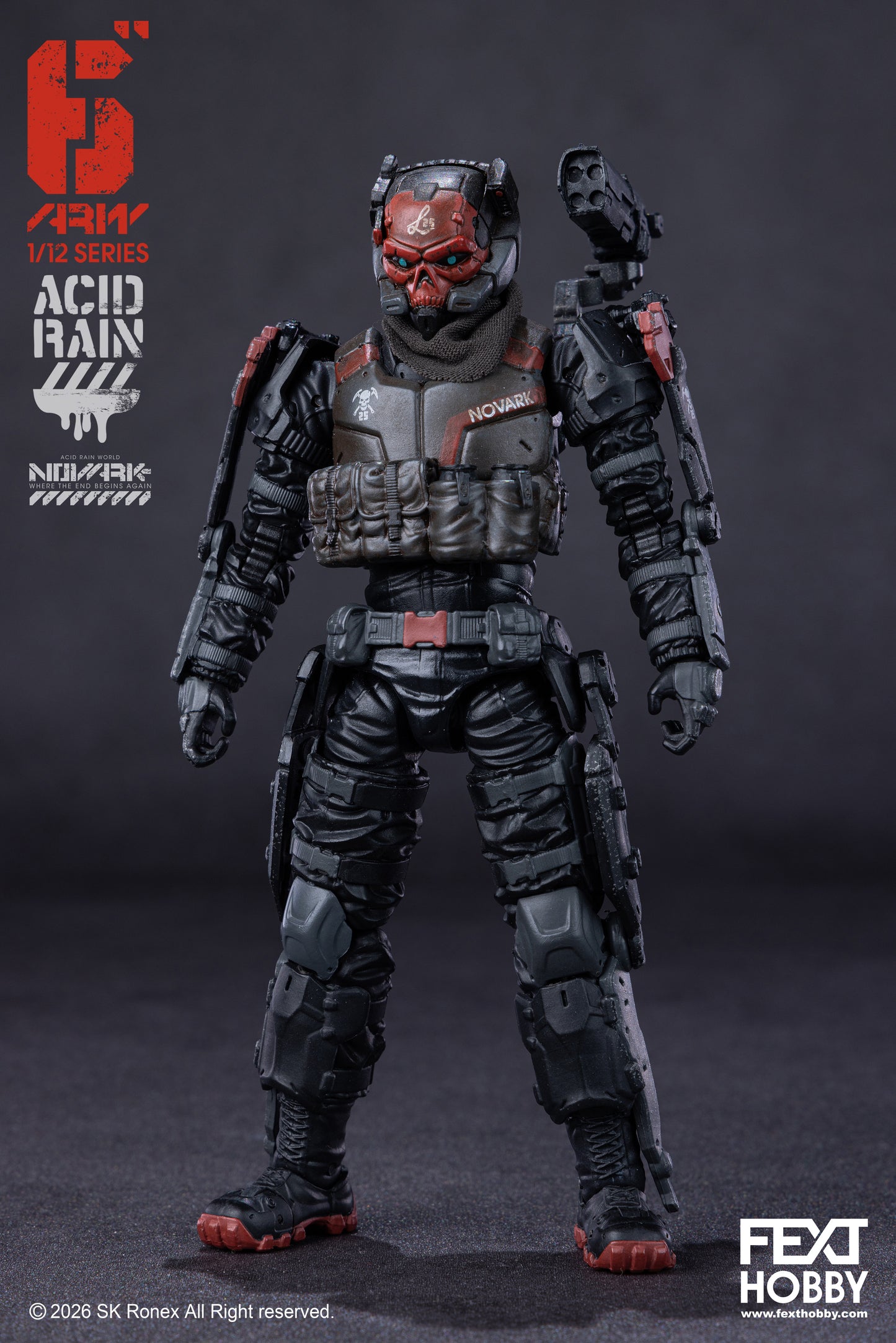 ACID RAIN WORLD 《酸雨戦争》 アシッドレインワールド FXH-AR-005 VALERIUS NOVARK Where the End Begins Again WAVE 01.5 1:12 /6” アクションフィギュア [FEXT HOBBY]