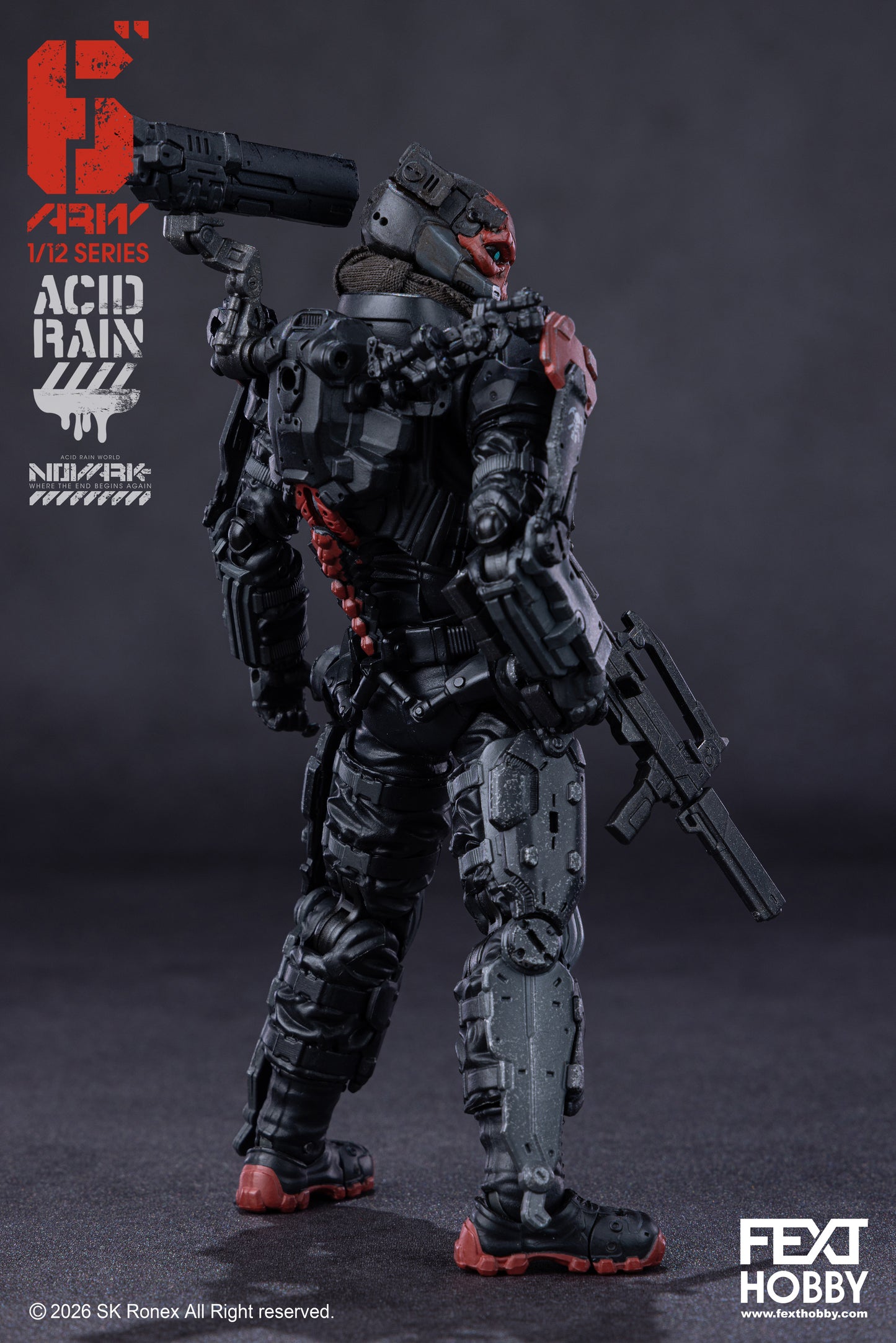 ACID RAIN WORLD 《酸雨戦争》 アシッドレインワールド FXH-AR-005 VALERIUS NOVARK Where the End Begins Again WAVE 01.5 1:12 /6” アクションフィギュア [FEXT HOBBY]