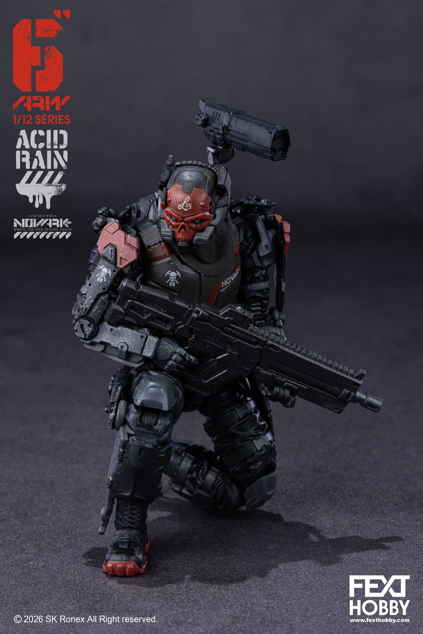 ACID RAIN WORLD 《酸雨戦争》 アシッドレインワールド FXH-AR-005 VALERIUS NOVARK Where the End Begins Again WAVE 01.5 1:12 /6” アクションフィギュア [FEXT HOBBY]
