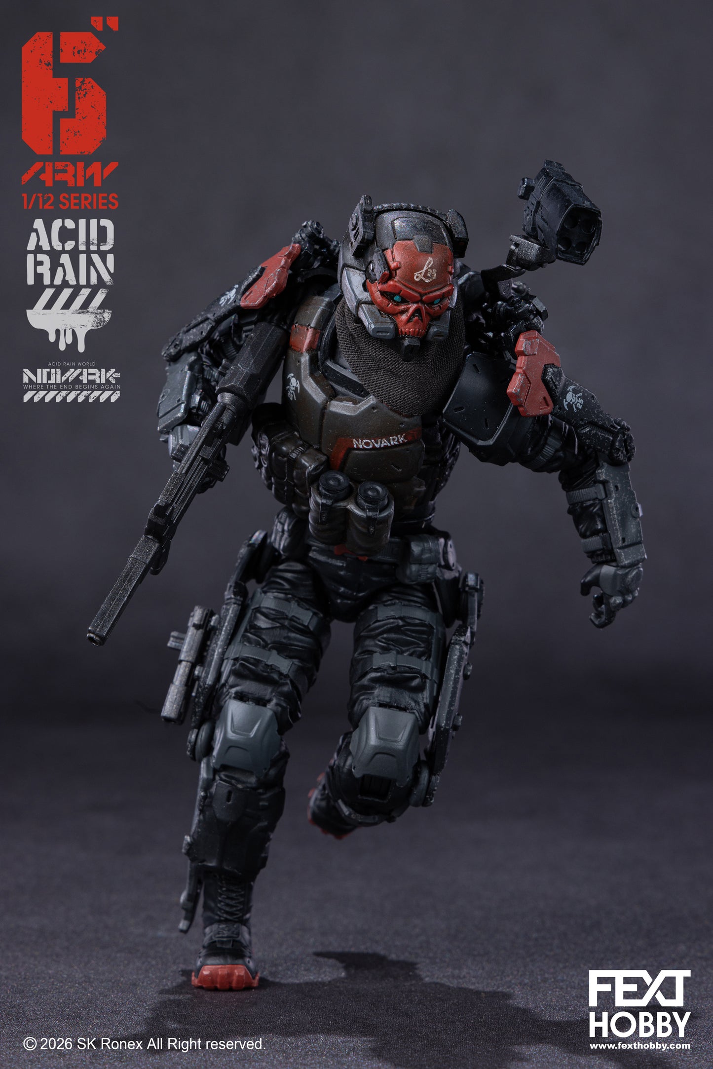 ACID RAIN WORLD 《酸雨戦争》 アシッドレインワールド FXH-AR-005 VALERIUS NOVARK Where the End Begins Again WAVE 01.5 1:12 /6” アクションフィギュア [FEXT HOBBY]
