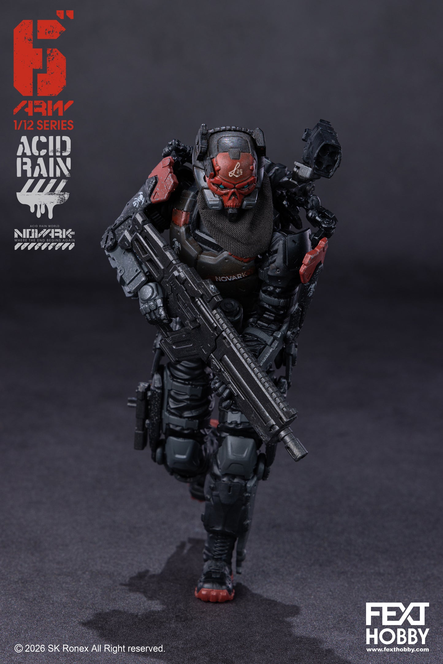 ACID RAIN WORLD 《酸雨戦争》 アシッドレインワールド FXH-AR-005 VALERIUS NOVARK Where the End Begins Again WAVE 01.5 1:12 /6” アクションフィギュア [FEXT HOBBY]