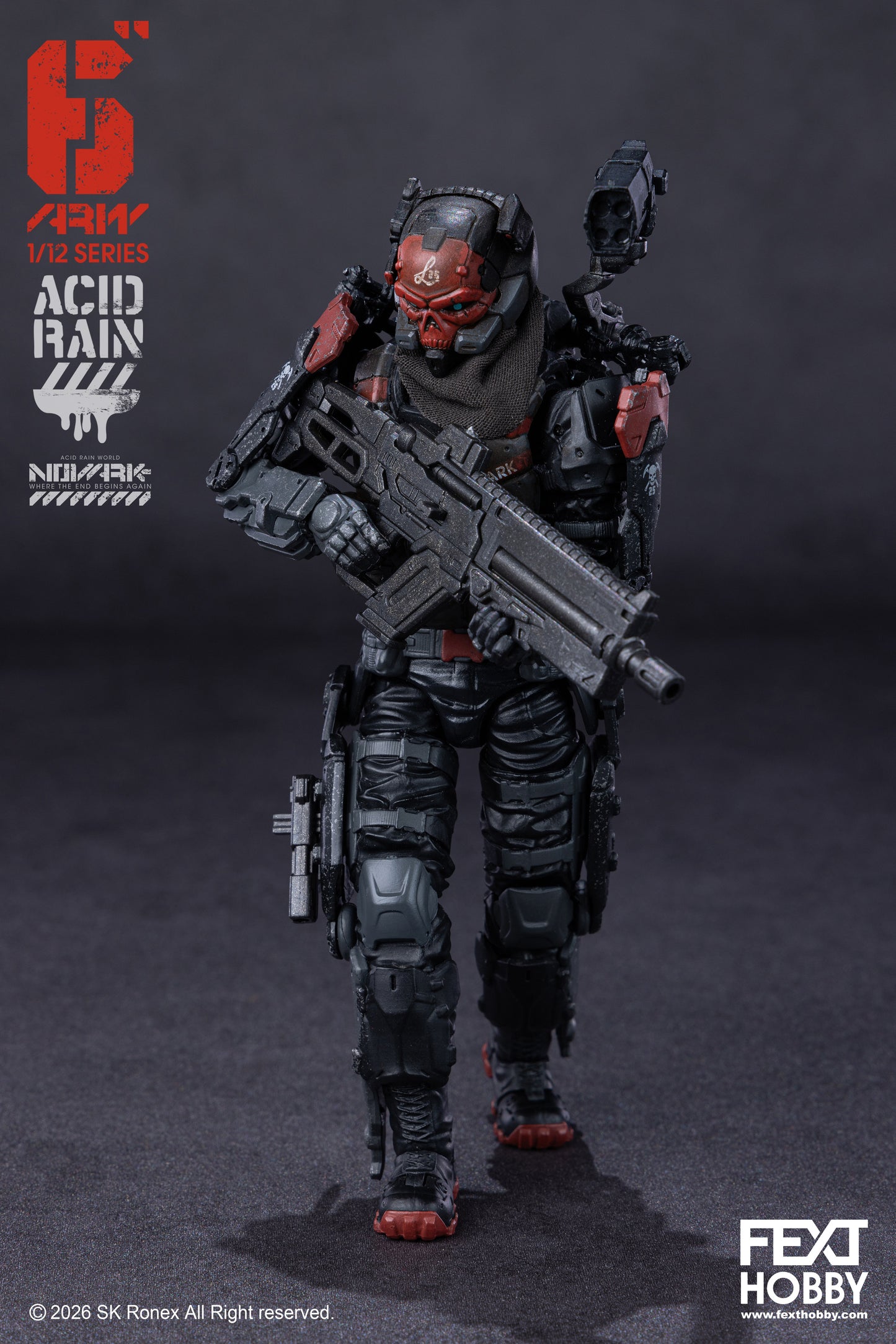 ACID RAIN WORLD 《酸雨戦争》 アシッドレインワールド FXH-AR-005 VALERIUS NOVARK Where the End Begins Again WAVE 01.5 1:12 /6” アクションフィギュア [FEXT HOBBY]