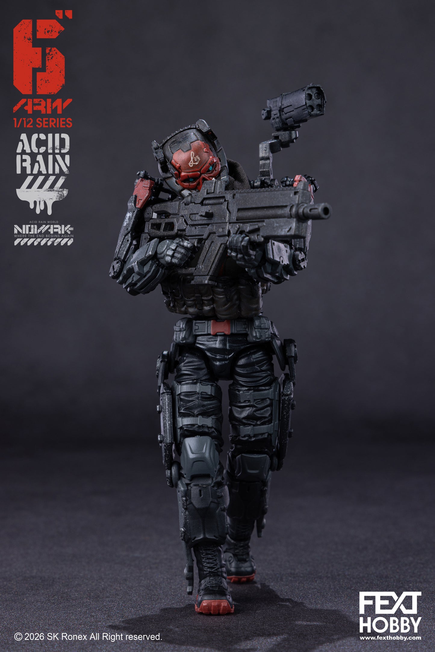 ACID RAIN WORLD 《酸雨戦争》 アシッドレインワールド FXH-AR-005 VALERIUS NOVARK Where the End Begins Again WAVE 01.5 1:12 /6” アクションフィギュア [FEXT HOBBY]