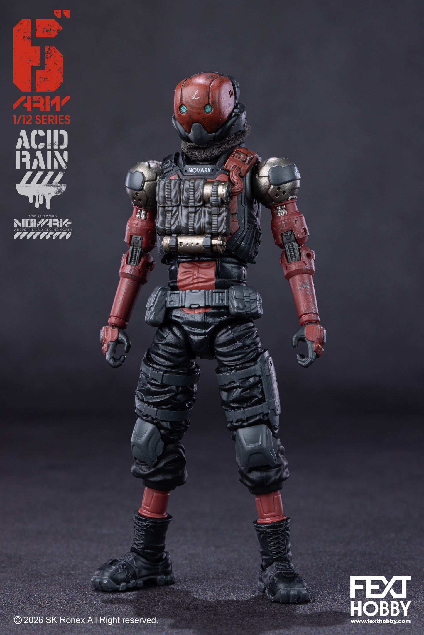 ACID RAIN WORLD《酸雨戦争》アシッドレインワールド FXH-AR-006 NVK ESCORT L NOVARK Where the End Begins Again WAVE 01.5 1:12 /6” アクションフィギュア
