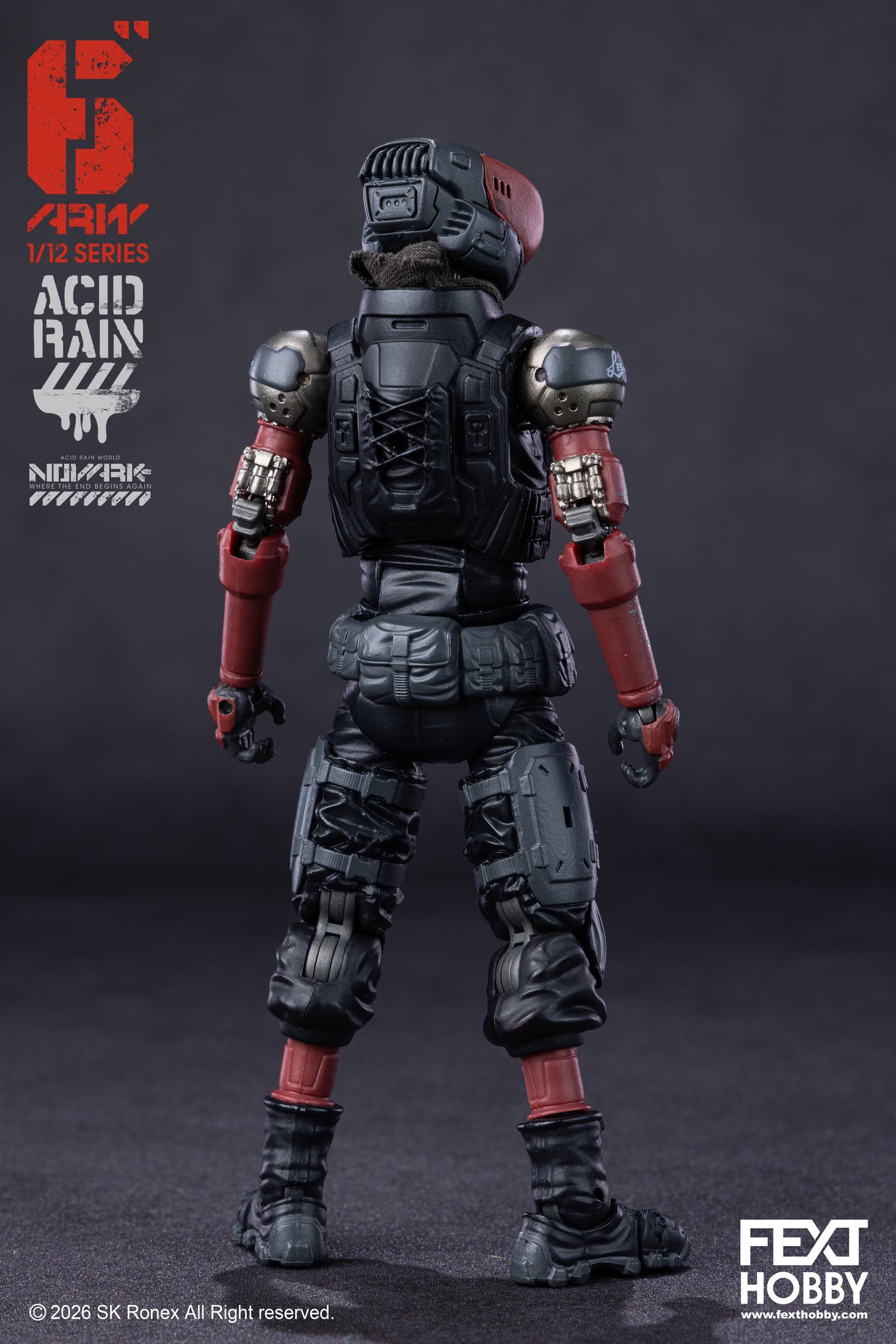ACID RAIN WORLD《酸雨戦争》アシッドレインワールド FXH-AR-006 NVK ESCORT L NOVARK Where the End Begins Again WAVE 01.5 1:12 /6” アクションフィギュア