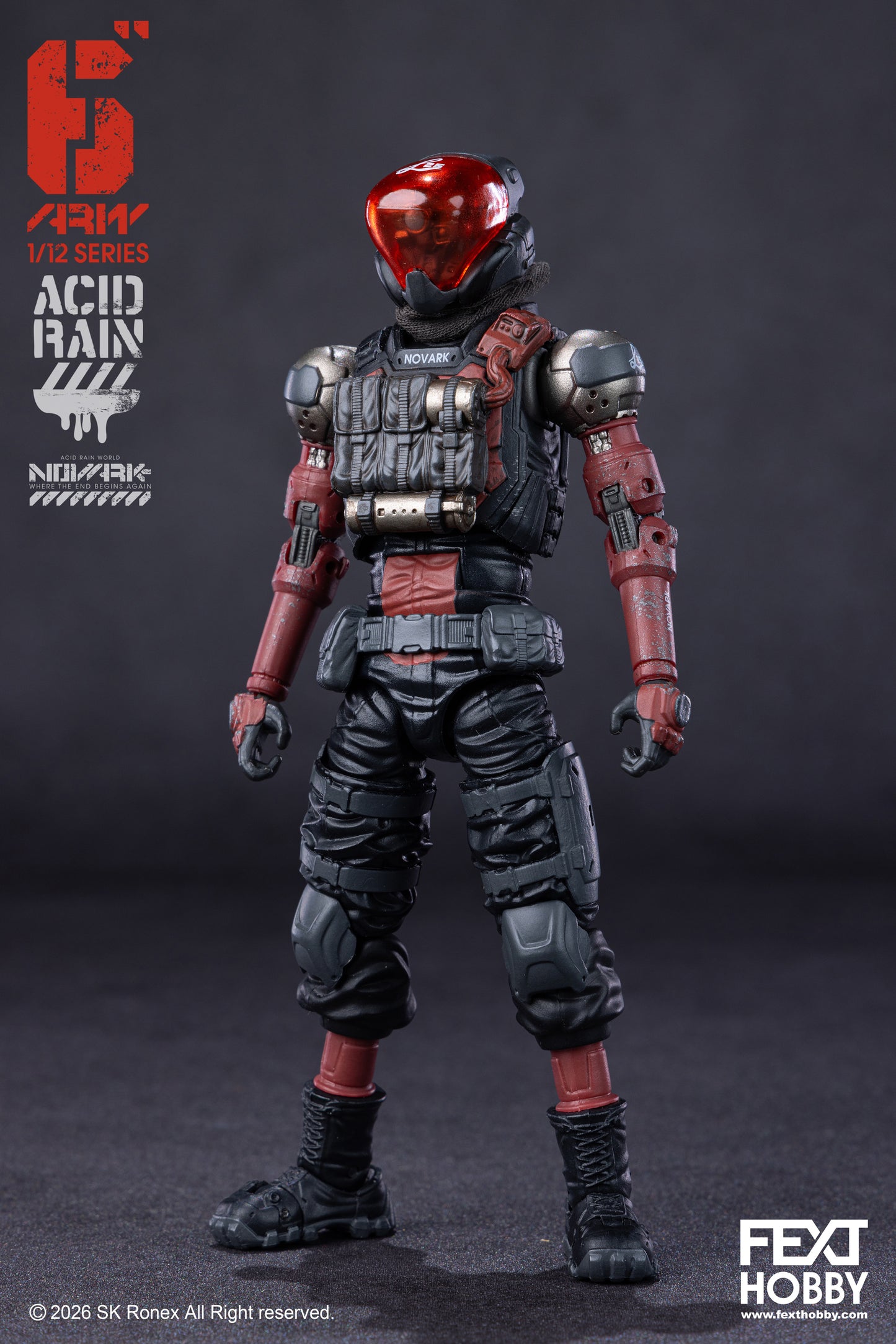 ACID RAIN WORLD《酸雨戦争》アシッドレインワールド FXH-AR-006 NVK ESCORT L NOVARK Where the End Begins Again WAVE 01.5 1:12 /6” アクションフィギュア