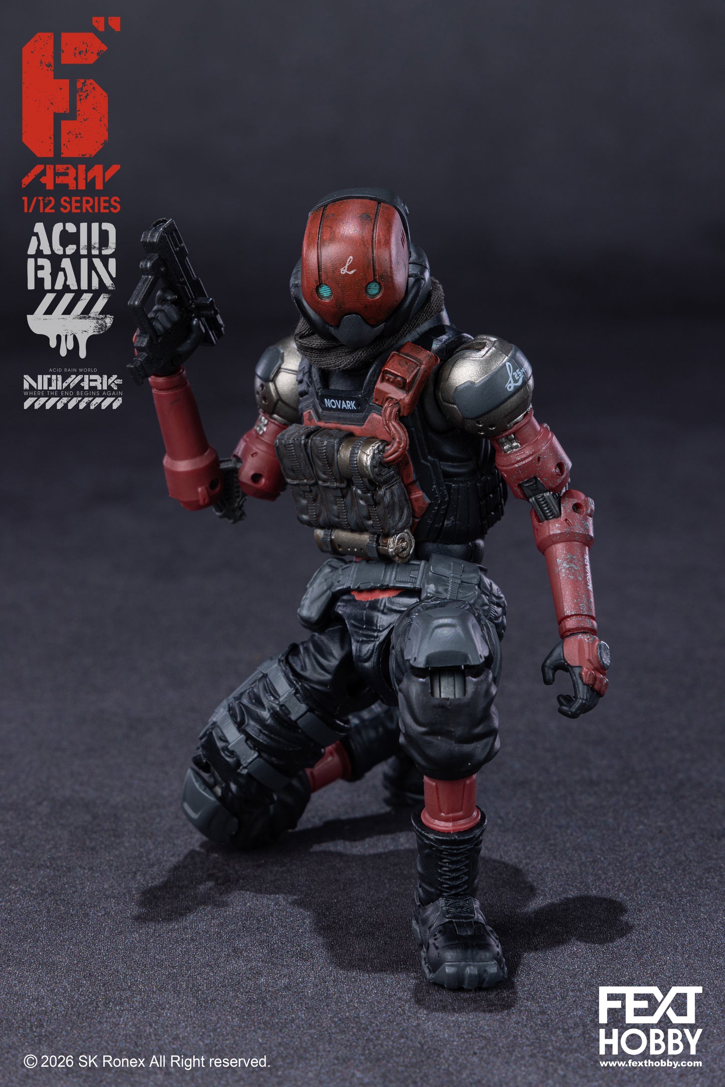 ACID RAIN WORLD《酸雨戦争》アシッドレインワールド FXH-AR-006 NVK ESCORT L NOVARK Where the End Begins Again WAVE 01.5 1:12 /6” アクションフィギュア
