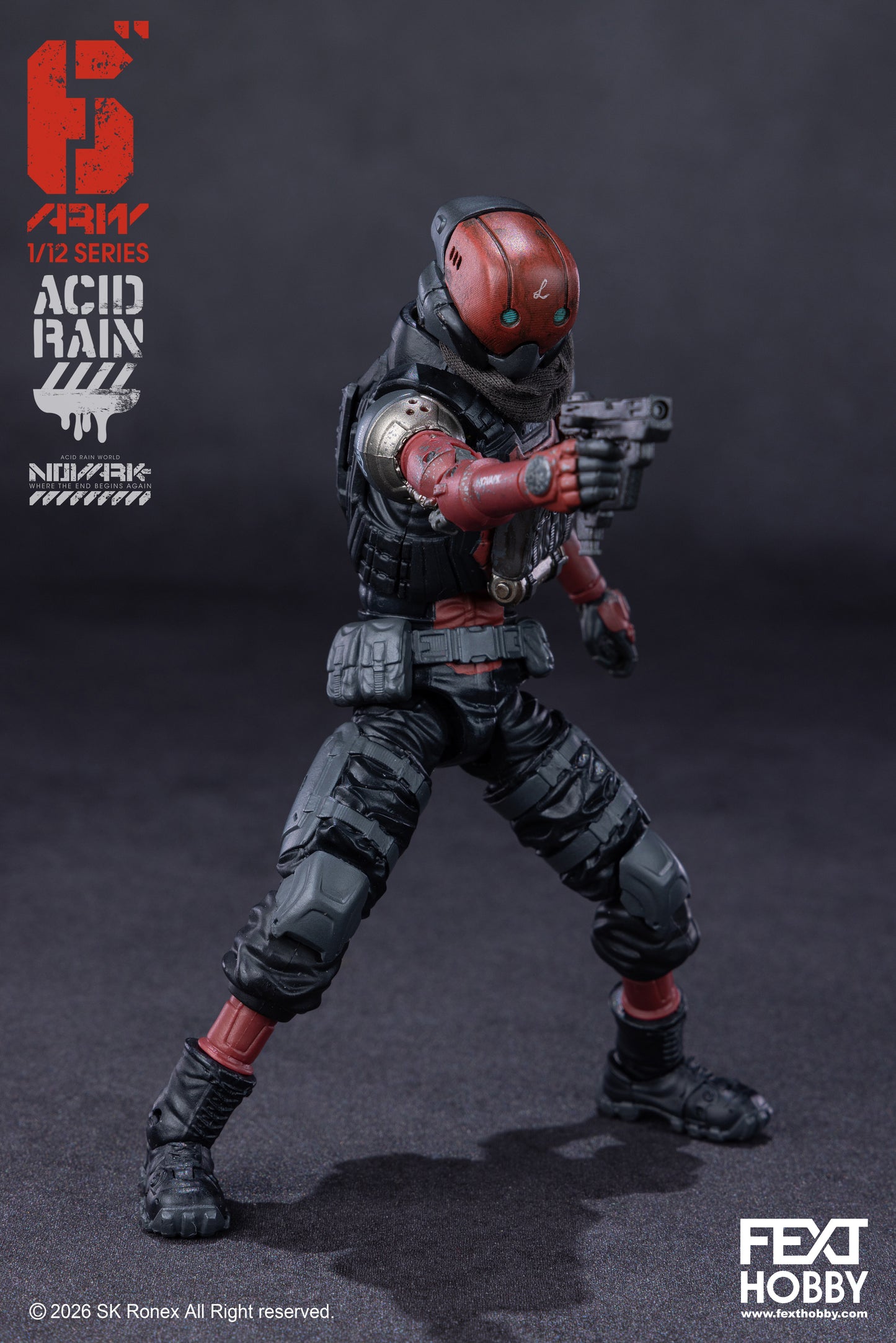 ACID RAIN WORLD《酸雨戦争》アシッドレインワールド FXH-AR-006 NVK ESCORT L NOVARK Where the End Begins Again WAVE 01.5 1:12 /6” アクションフィギュア