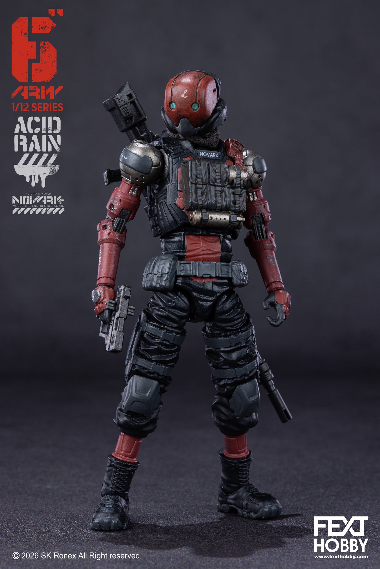 ACID RAIN WORLD《酸雨戦争》アシッドレインワールド FXH-AR-006 NVK ESCORT L NOVARK Where the End Begins Again WAVE 01.5 1:12 /6” アクションフィギュア