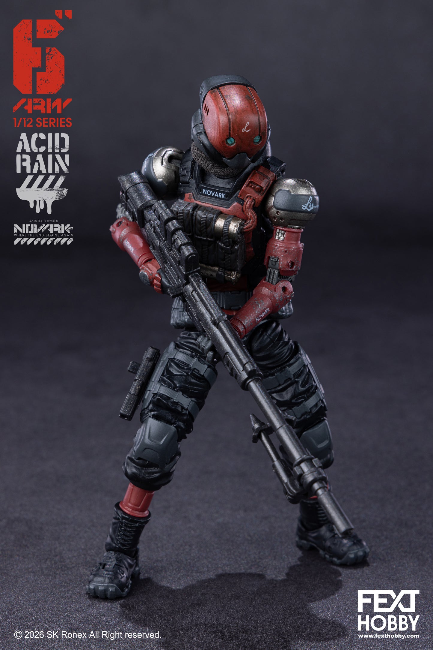 ACID RAIN WORLD《酸雨戦争》アシッドレインワールド FXH-AR-006 NVK ESCORT L NOVARK Where the End Begins Again WAVE 01.5 1:12 /6” アクションフィギュア