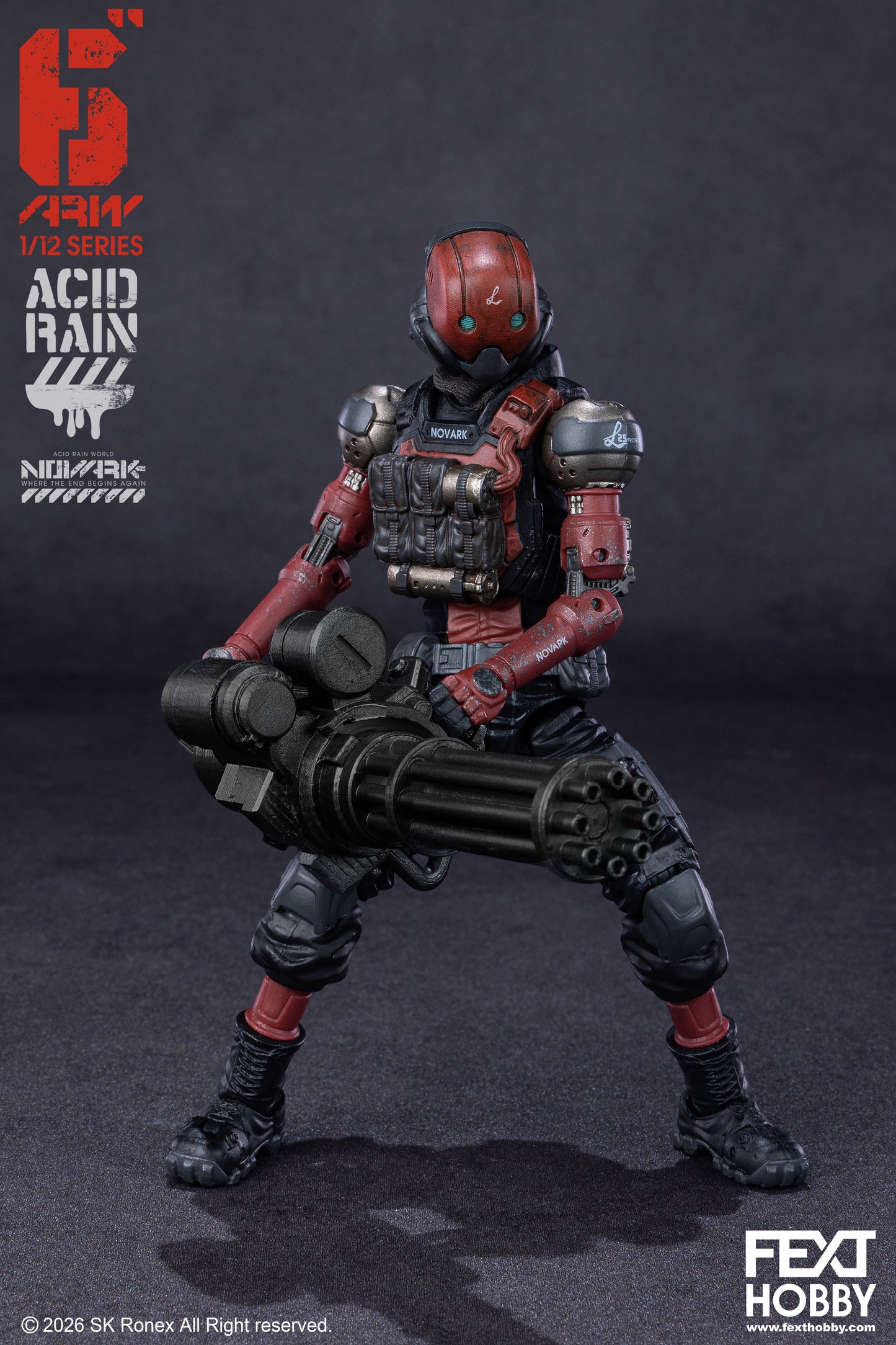 ACID RAIN WORLD《酸雨戦争》アシッドレインワールド FXH-AR-006 NVK ESCORT L NOVARK Where the End Begins Again WAVE 01.5 1:12 /6” アクションフィギュア