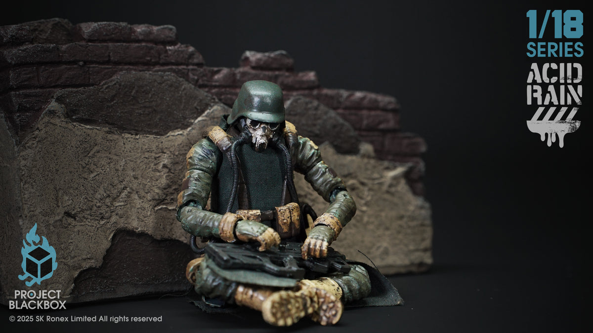 ACID RAIN WORLD 《酸雨戦争》 アシッドレインワールド PBB-AR005 Marine Trencher The last line of Defense 1:18 アクションフィギュア [Project Black Box]