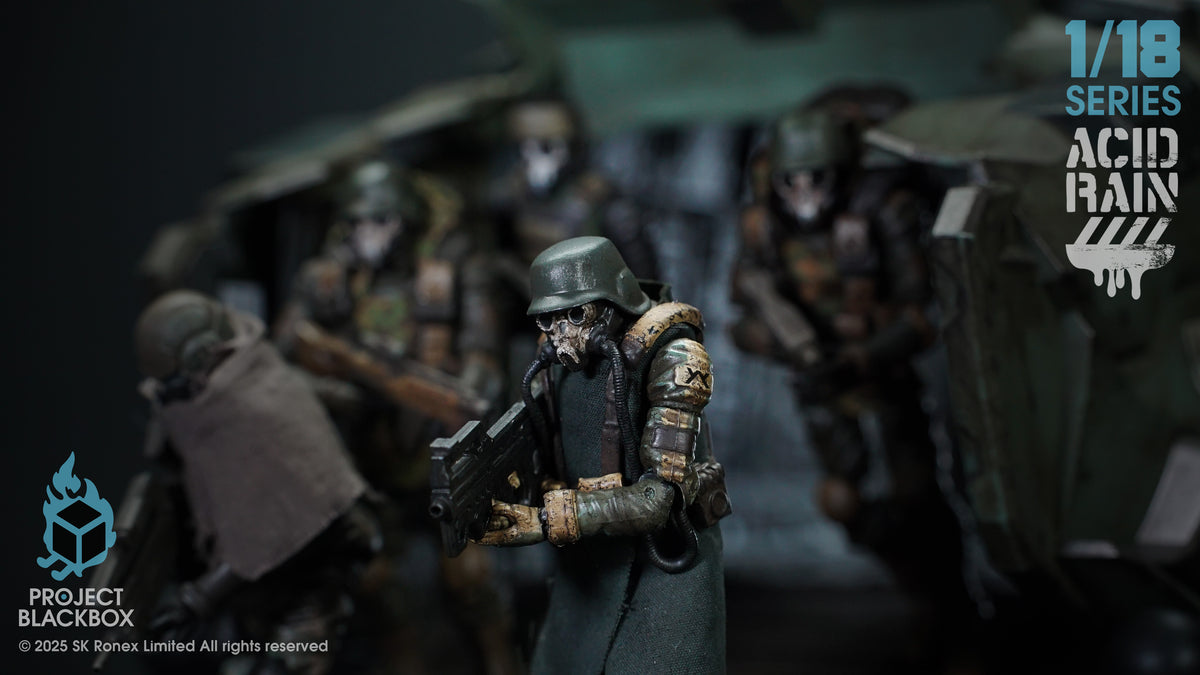 ACID RAIN WORLD 《酸雨戦争》 アシッドレインワールド PBB-AR005 Marine Trencher The last line of Defense 1:18 アクションフィギュア [Project Black Box]