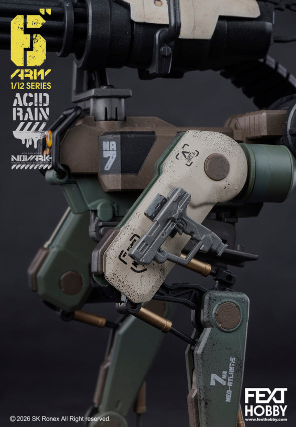 ACID RAIN WORLD《酸雨戦争》アシッドレインワールド  FXH-ARV-002A Marine Ostrix OT-3m  NOVARK Where the End Begins Again WAVE 0.2  1:12 /6” アクションフィギュア [FEXT HOBBY]