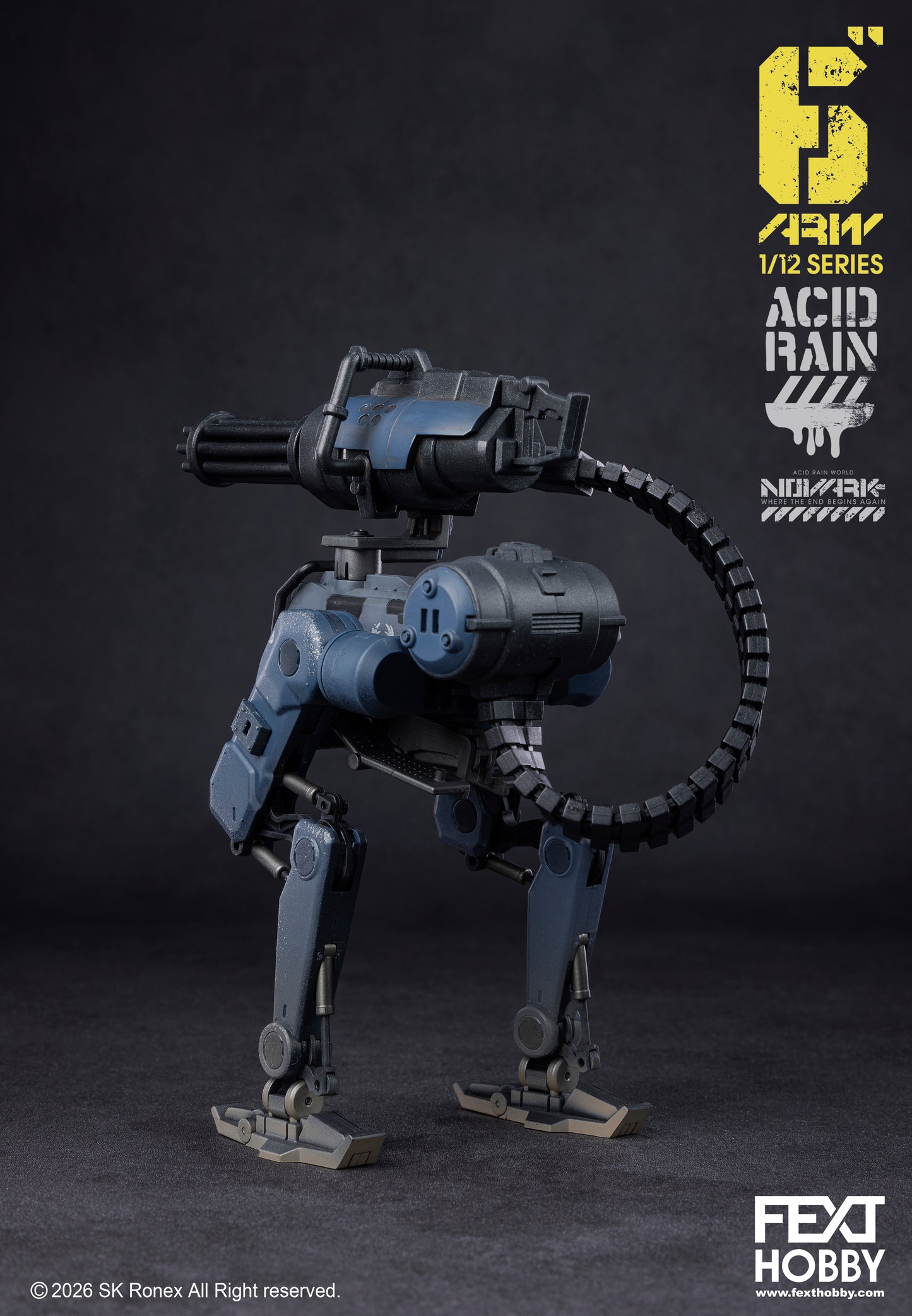 ACID RAIN WORLD《酸雨戦争》アシッドレインワールド  FXH-ARV-002B Bucks Ostrix OT-3b  NOVARK Where the End Begins Again WAVE 0.2  1:12 /6” アクションフィギュア [FEXT HOBBY]