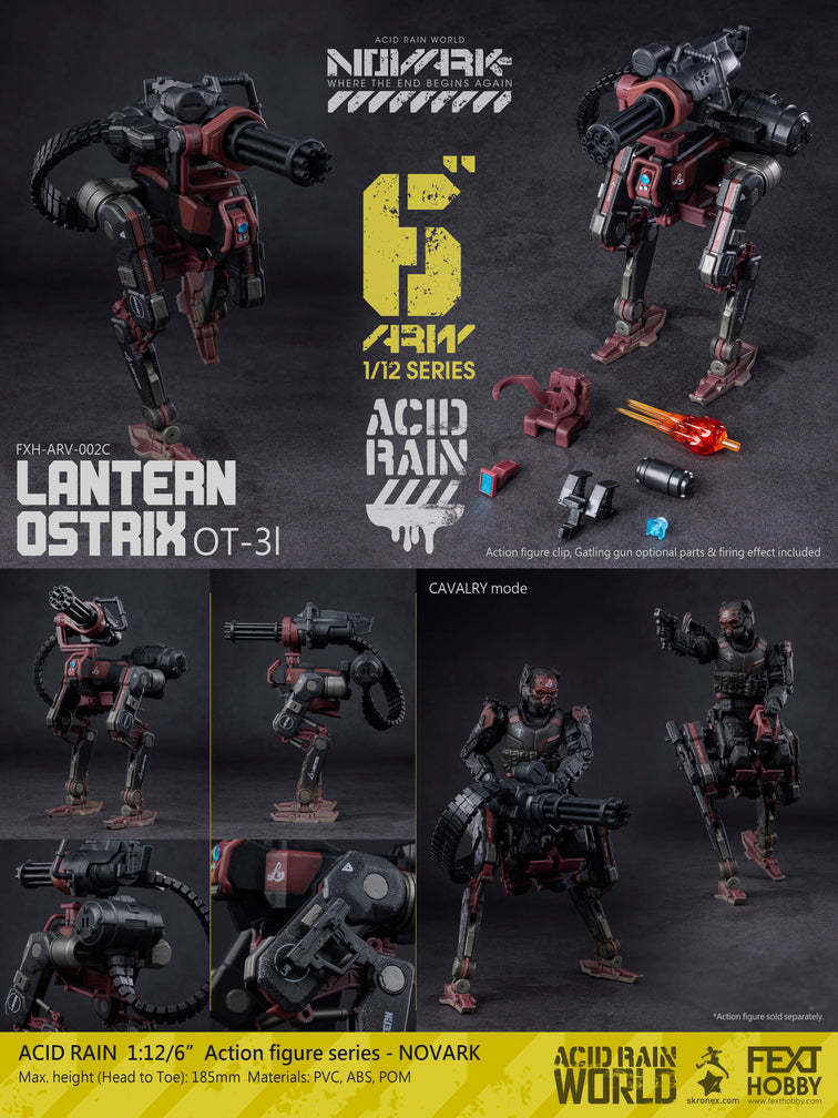ACID RAIN WORLD《酸雨戦争》アシッドレインワールド FXH-ARV-002A・002B・002C 3個入り1box  NOVARK Where the End Begins Again WAVE0.2 1:12 /6” アクションフィギュア FEXT HOBBY