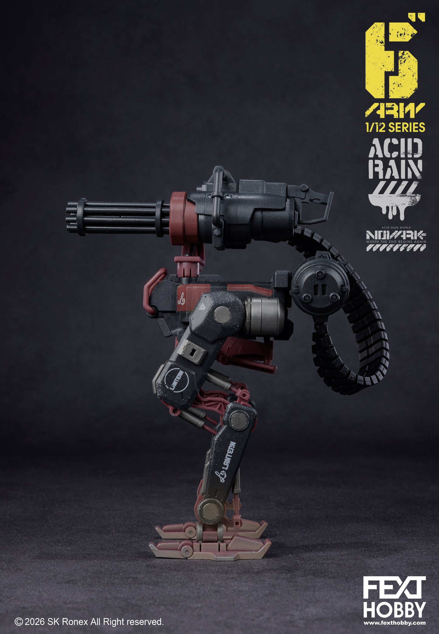 ACID RAIN WORLD《酸雨戦争》アシッドレインワールド  FXH-ARV-002C Lantern Ostrix OT-3I  NOVARK Where the End Begins Again WAVE 0.2  1:12 /6” アクションフィギュア [FEXT HOBBY]