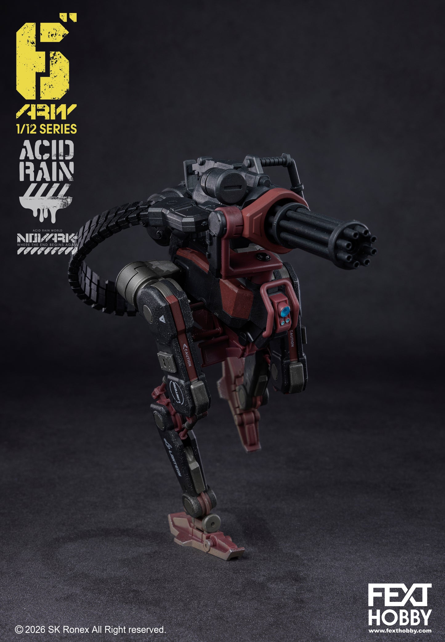 ACID RAIN WORLD《酸雨戦争》アシッドレインワールド  FXH-ARV-002C Lantern Ostrix OT-3I  NOVARK Where the End Begins Again WAVE 0.2  1:12 /6” アクションフィギュア [FEXT HOBBY]