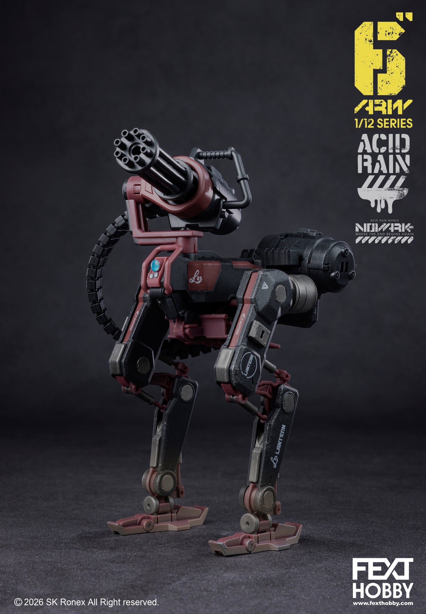 ACID RAIN WORLD《酸雨戦争》アシッドレインワールド  FXH-ARV-002C Lantern Ostrix OT-3I  NOVARK Where the End Begins Again WAVE 0.2  1:12 /6” アクションフィギュア [FEXT HOBBY]