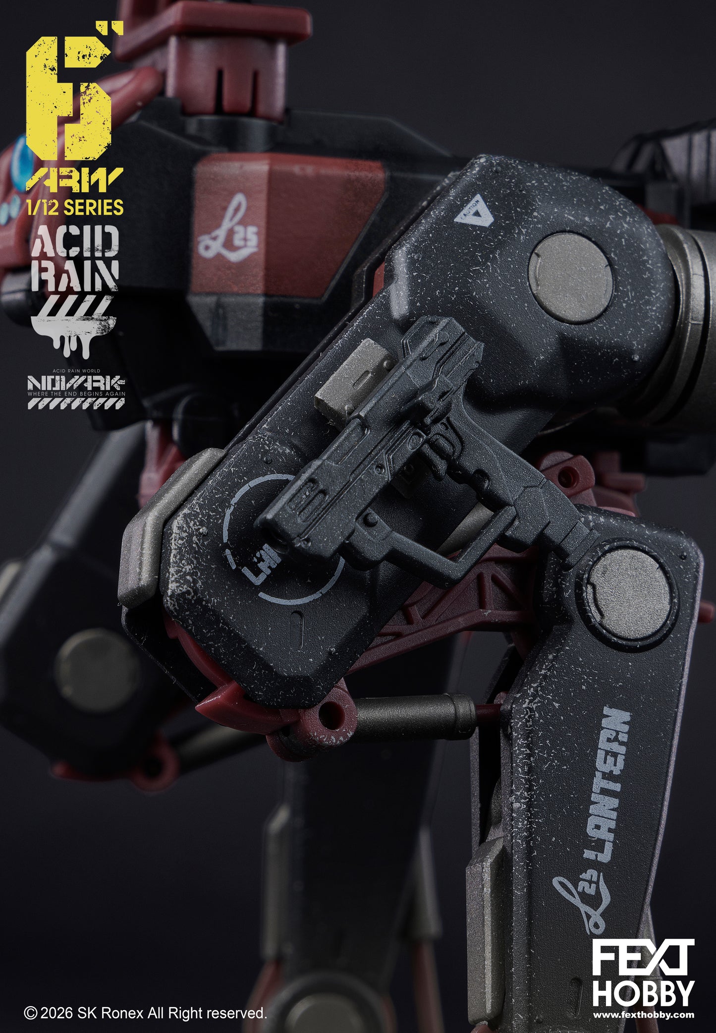 ACID RAIN WORLD《酸雨戦争》アシッドレインワールド  FXH-ARV-002C Lantern Ostrix OT-3I  NOVARK Where the End Begins Again WAVE 0.2  1:12 /6” アクションフィギュア [FEXT HOBBY]