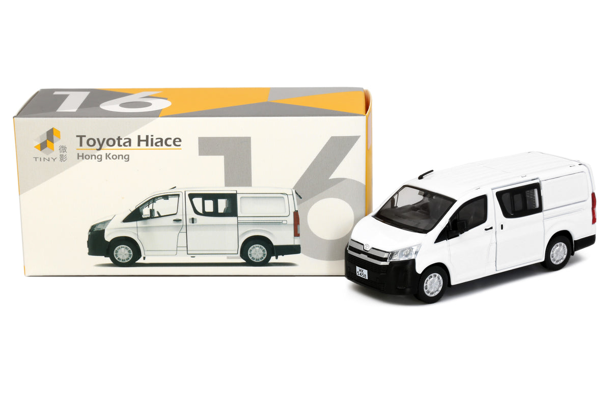 Tiny 微影 1/64 TinyCity TOYOTA Hiace H300 (White) トヨタ ハイエース H300 白 ATC65739 ダイキャストミニカー