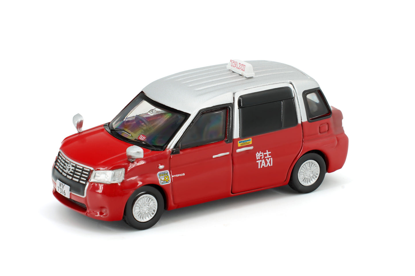 Tiny 微影 Tiny City 178 Toyota Comfort Hybrid Taxy(Urban) ATC66092 トヨタ コンフォートハイブリットタクシー ダイキャスト ミニカー