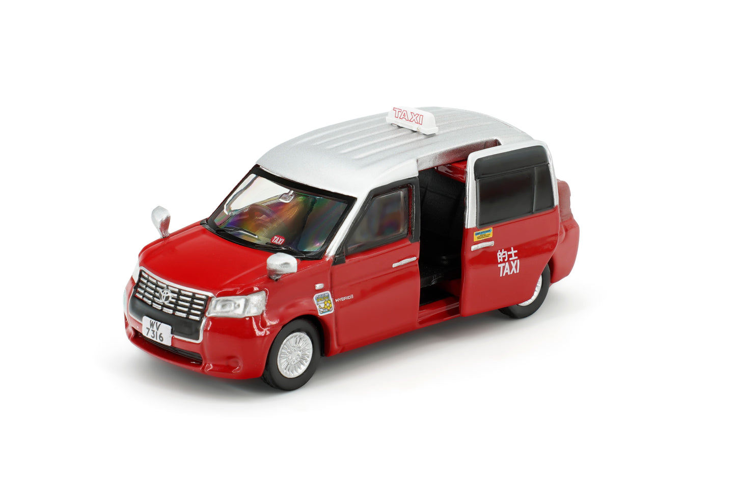 Tiny 微影 Tiny City 178 Toyota Comfort Hybrid Taxy(Urban) ATC66092 トヨタ コンフォートハイブリットタクシー ダイキャスト ミニカー