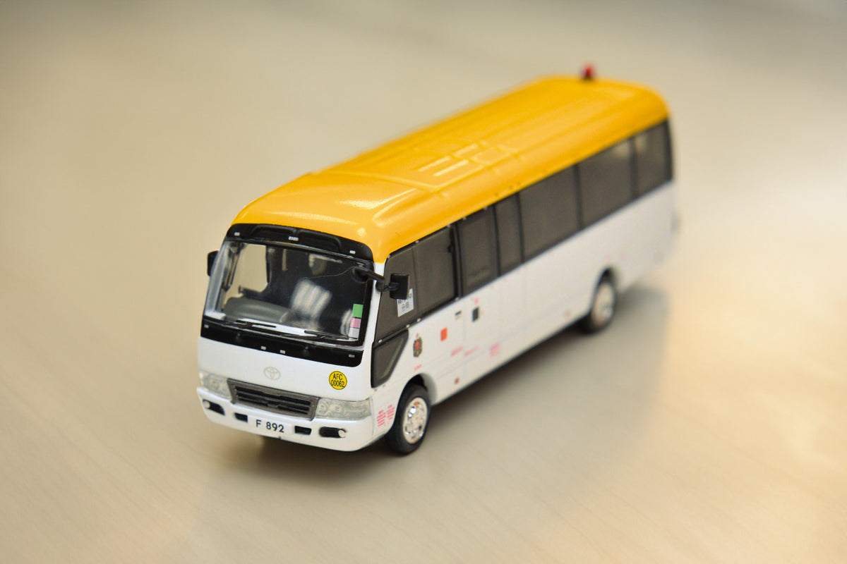 Tiny 微影 1/76 TinyCity TOYOTA Coaster B59 HKFSD(F892) トヨタ コースター 香港消防処 ATC66244 ダイキャストミニカー