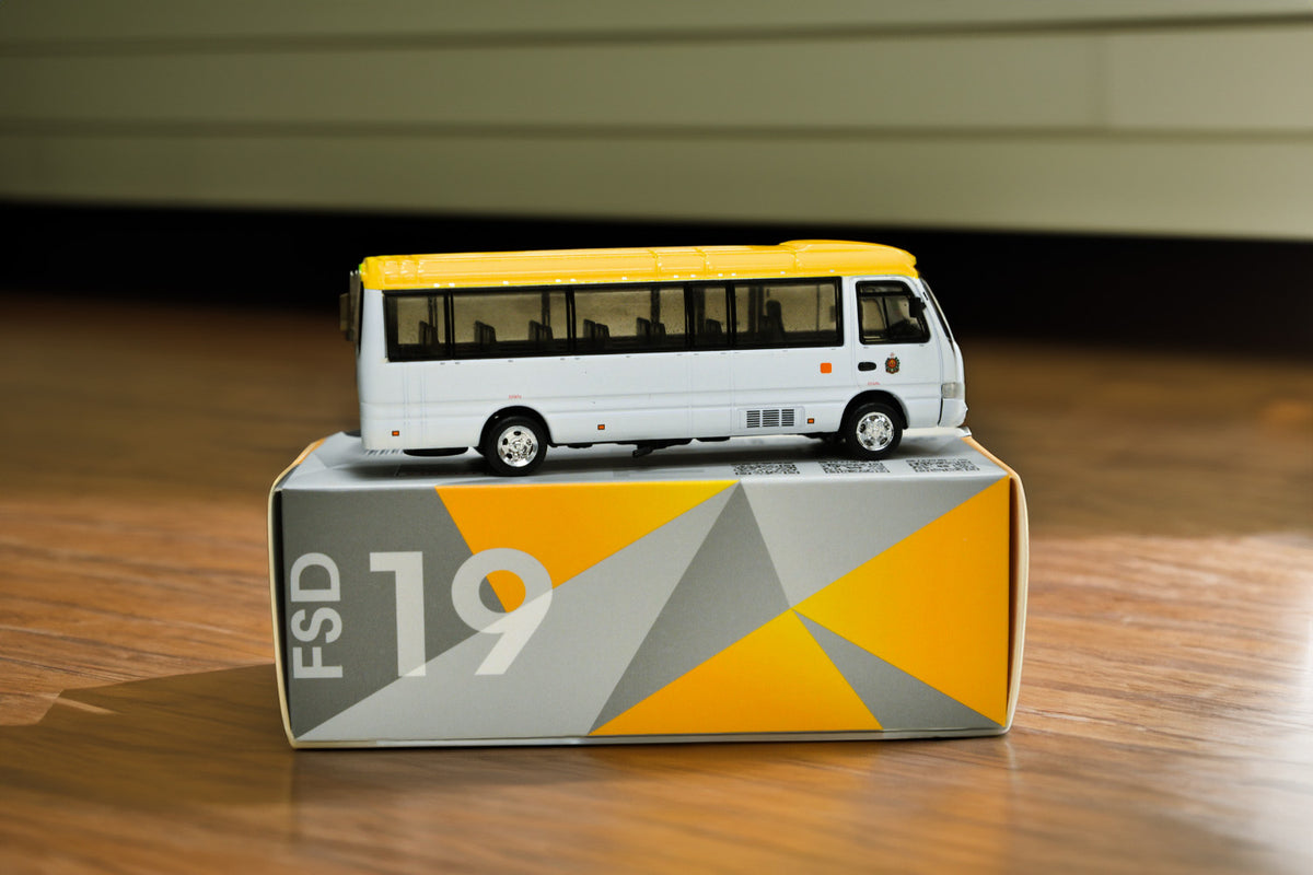 Tiny 微影 1/76 TinyCity TOYOTA Coaster B59 HKFSD(F892) トヨタ コースター 香港消防処 ATC66244 ダイキャストミニカー