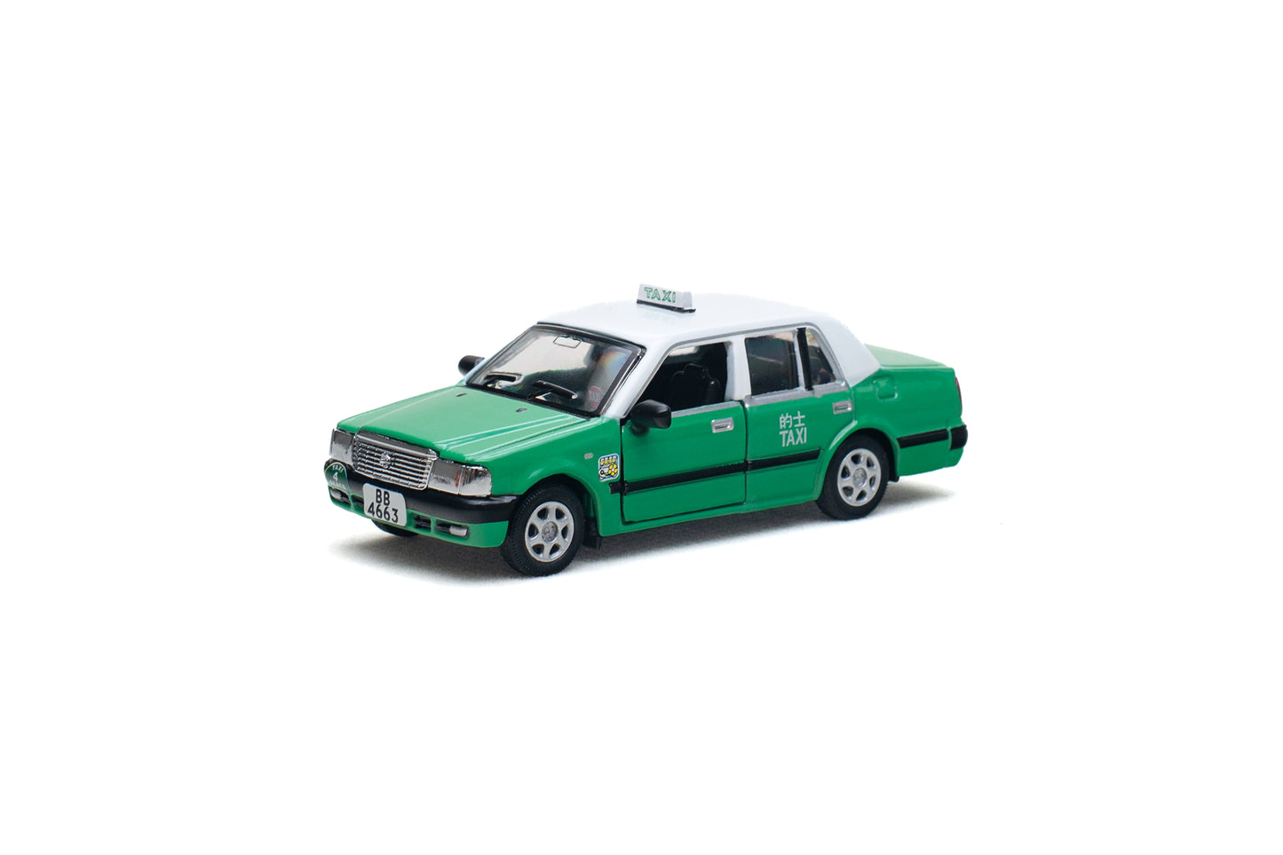 Tiny 微影 1/64 Tiny City Toyota Crown Comfort Taxi (NewTerritories) ATC66368 トヨタ クラウン コンフォートタクシー ダイキャスト