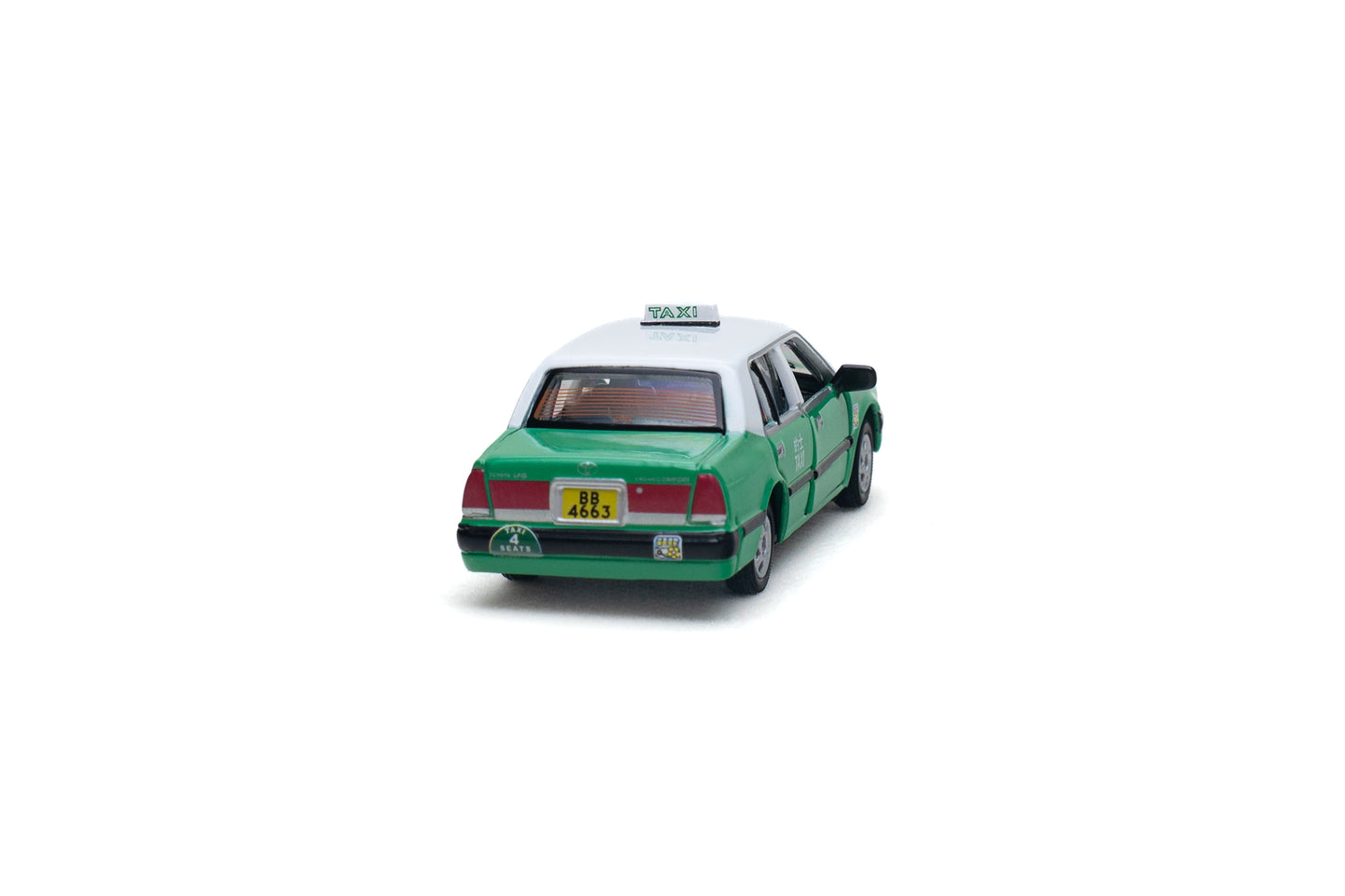 Tiny 微影 1/64 Tiny City Toyota Crown Comfort Taxi (NewTerritories) ATC66368 トヨタ クラウン コンフォートタクシー ダイキャスト