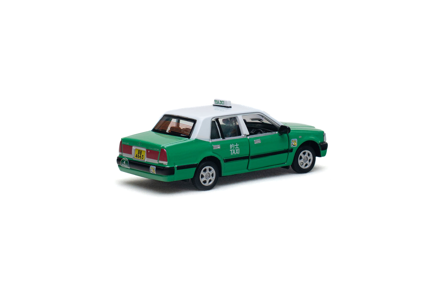 Tiny 微影 1/64 Tiny City Toyota Crown Comfort Taxi (NewTerritories) ATC66368 トヨタ クラウン コンフォートタクシー ダイキャスト