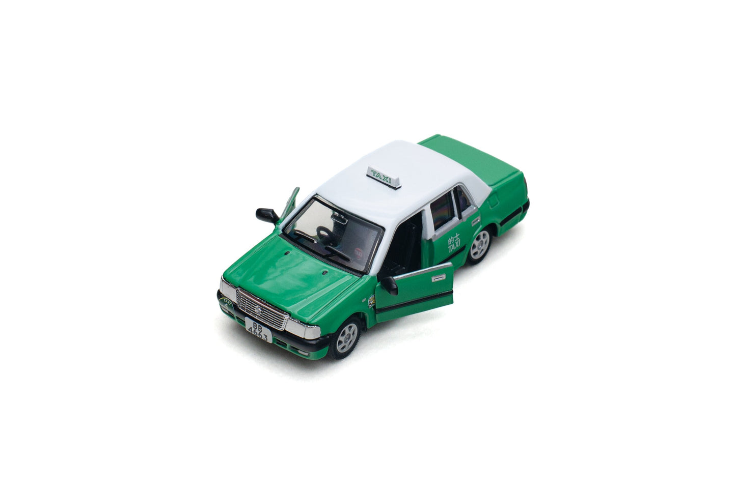 Tiny 微影 1/64 Tiny City Toyota Crown Comfort Taxi (NewTerritories) ATC66368 トヨタ クラウン コンフォートタクシー ダイキャスト