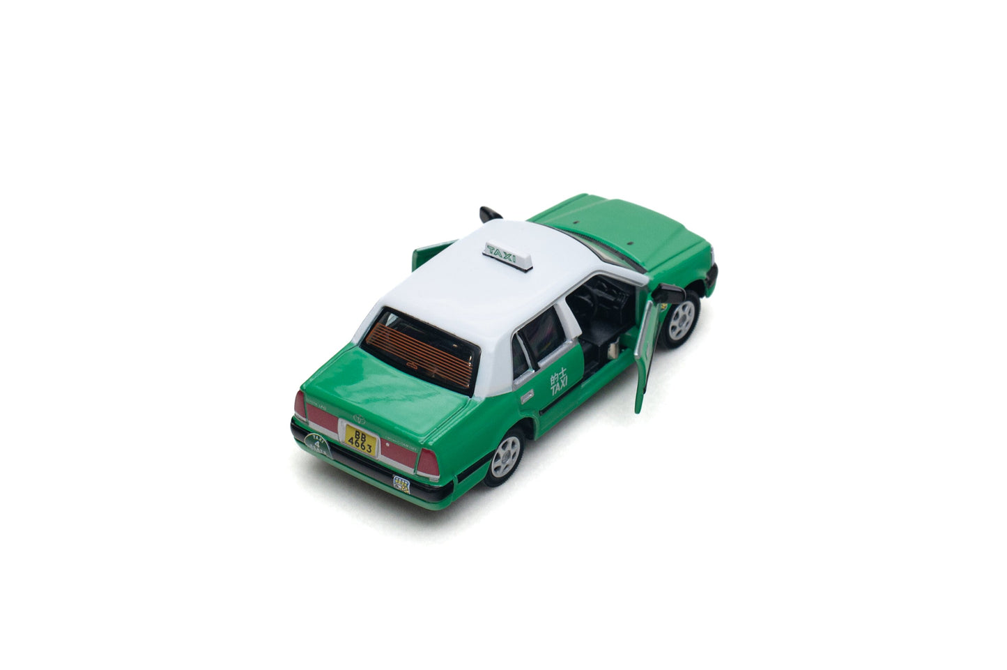 Tiny 微影 1/64 Tiny City Toyota Crown Comfort Taxi (NewTerritories) ATC66368 トヨタ クラウン コンフォートタクシー ダイキャスト